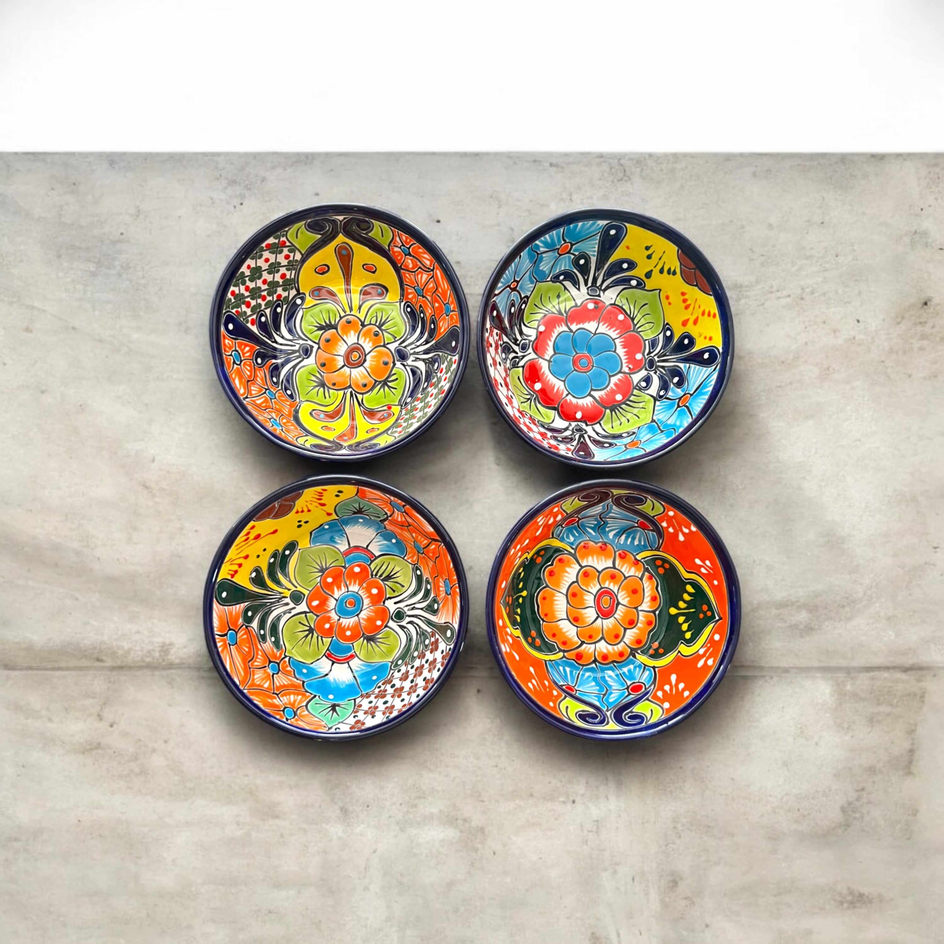 7.5" Talavera Soup Bowl | Handmade Mexican Dinnerware - Image 3