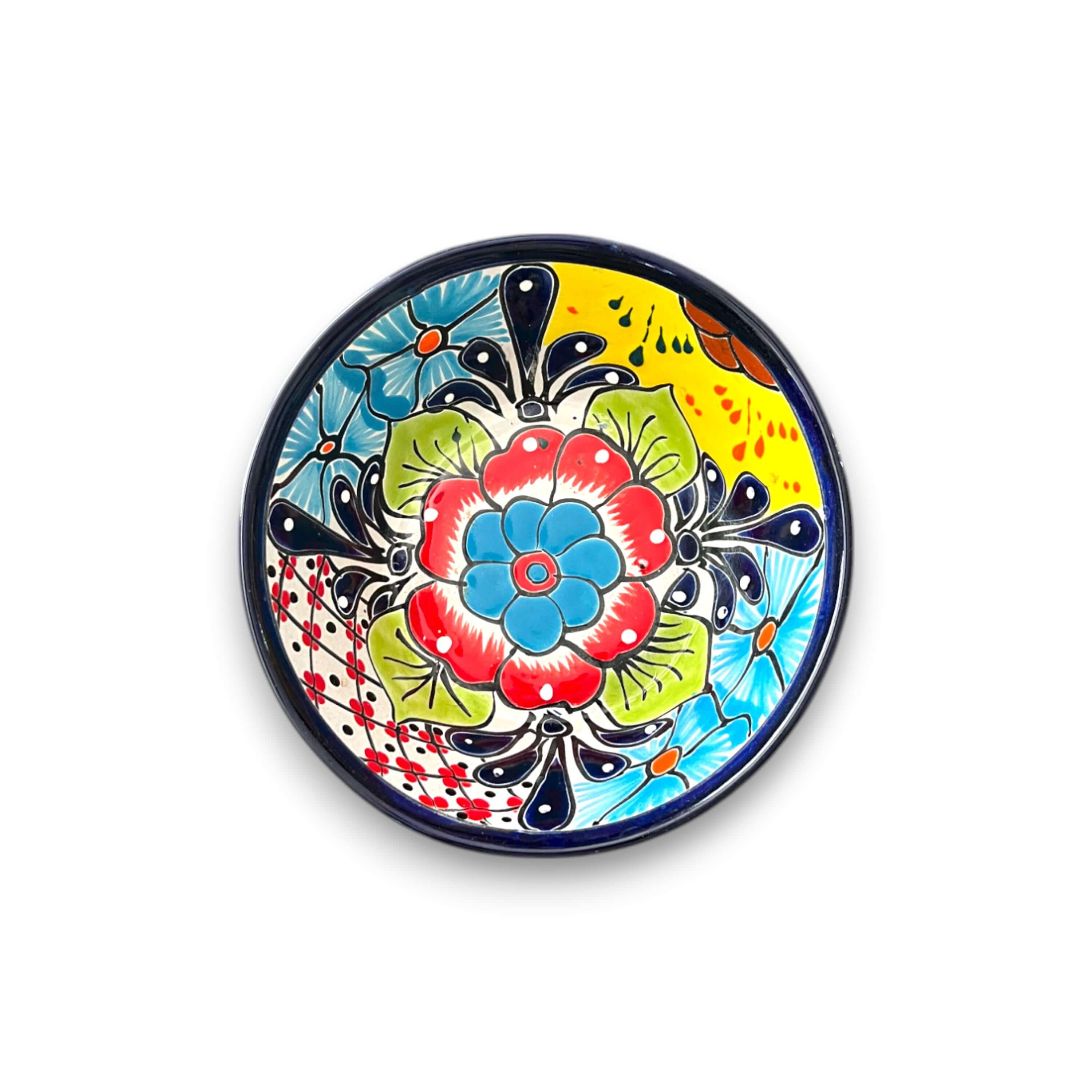 7.5" Talavera Soup Bowl | Handmade Mexican Dinnerware - Image 5