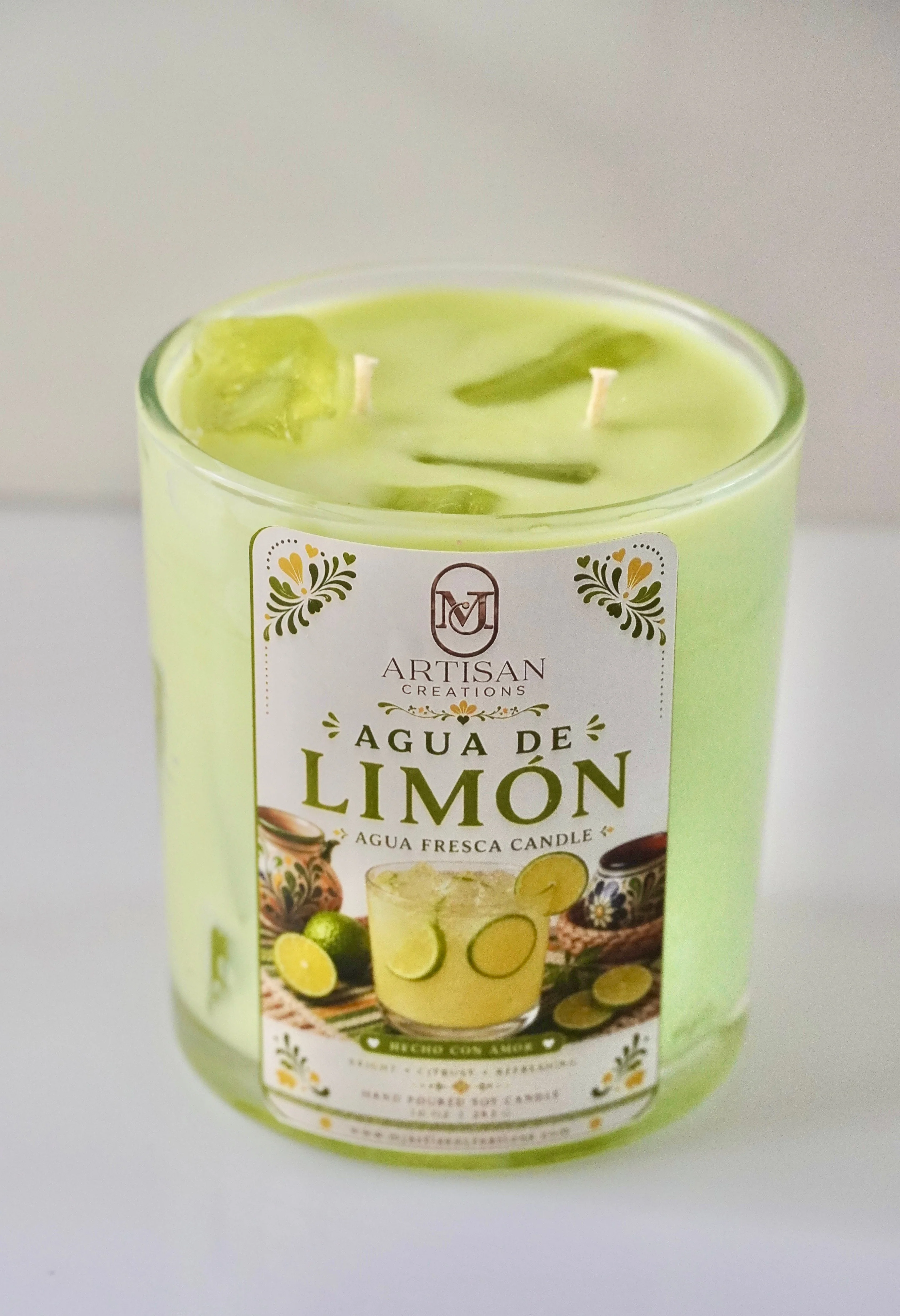 Agua de Limon Candle 10oz - Image 2