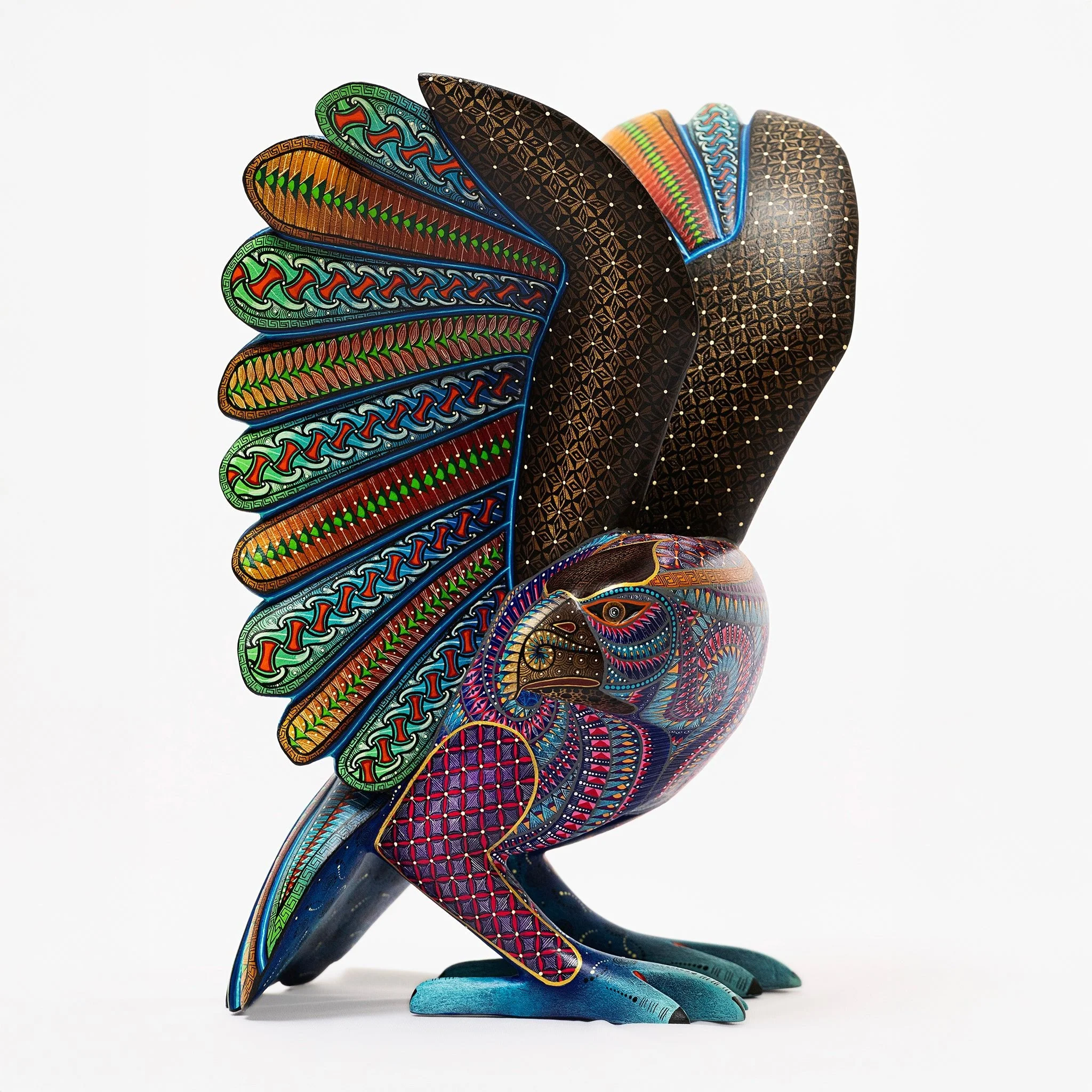 Alebrije Águila Real Hand Painted - Image 4