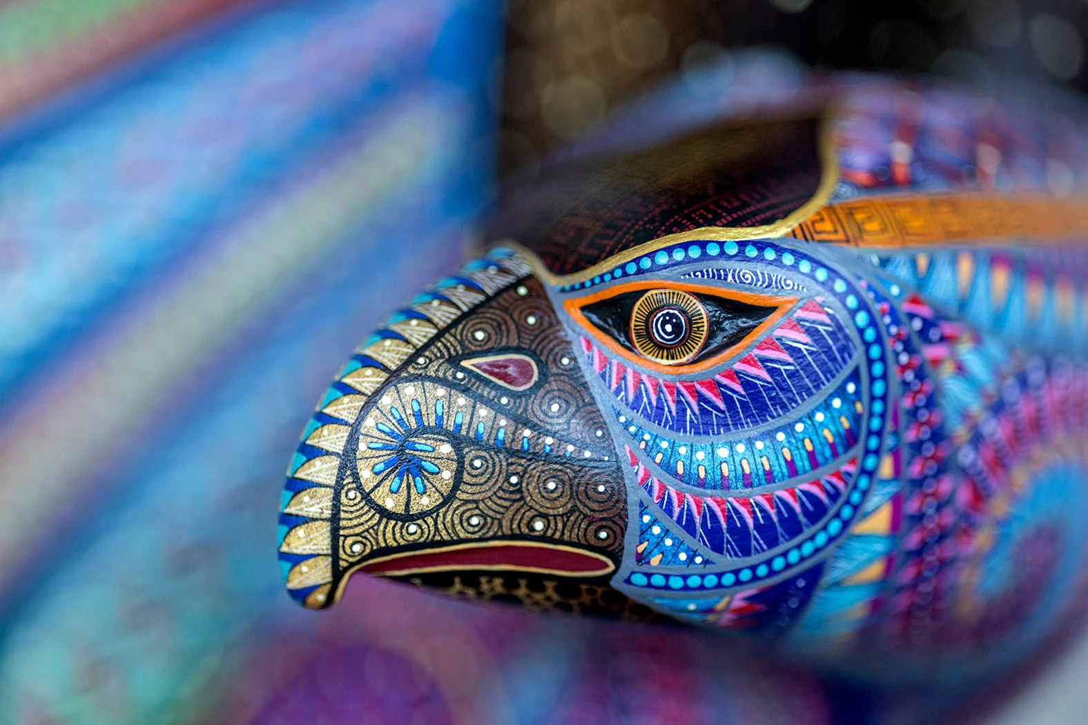 Alebrije Águila Real Hand Painted - Image 9