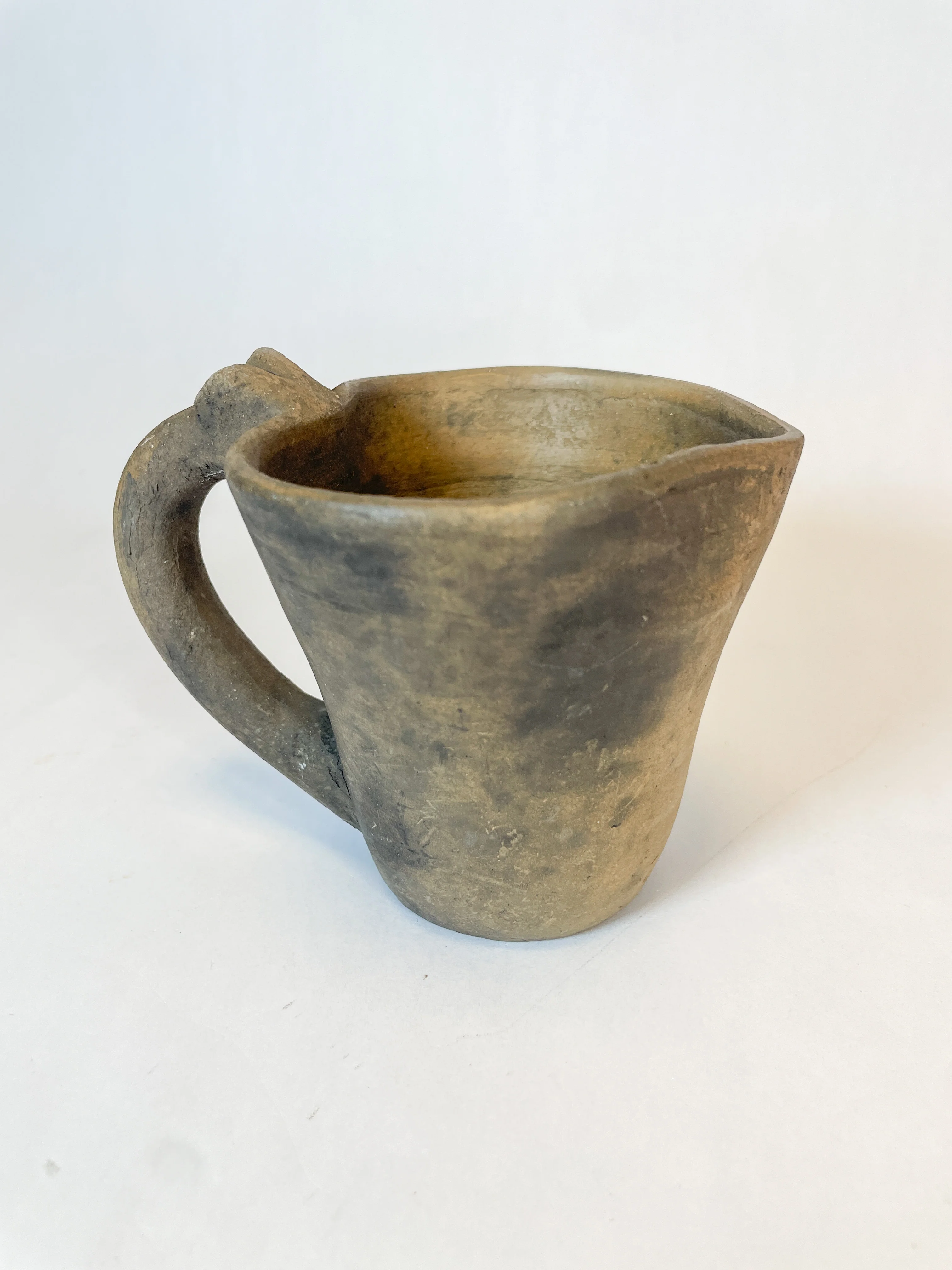 Oaxaca Heart-Shaped Pottery Mug – Barro Ahumado - Image 4