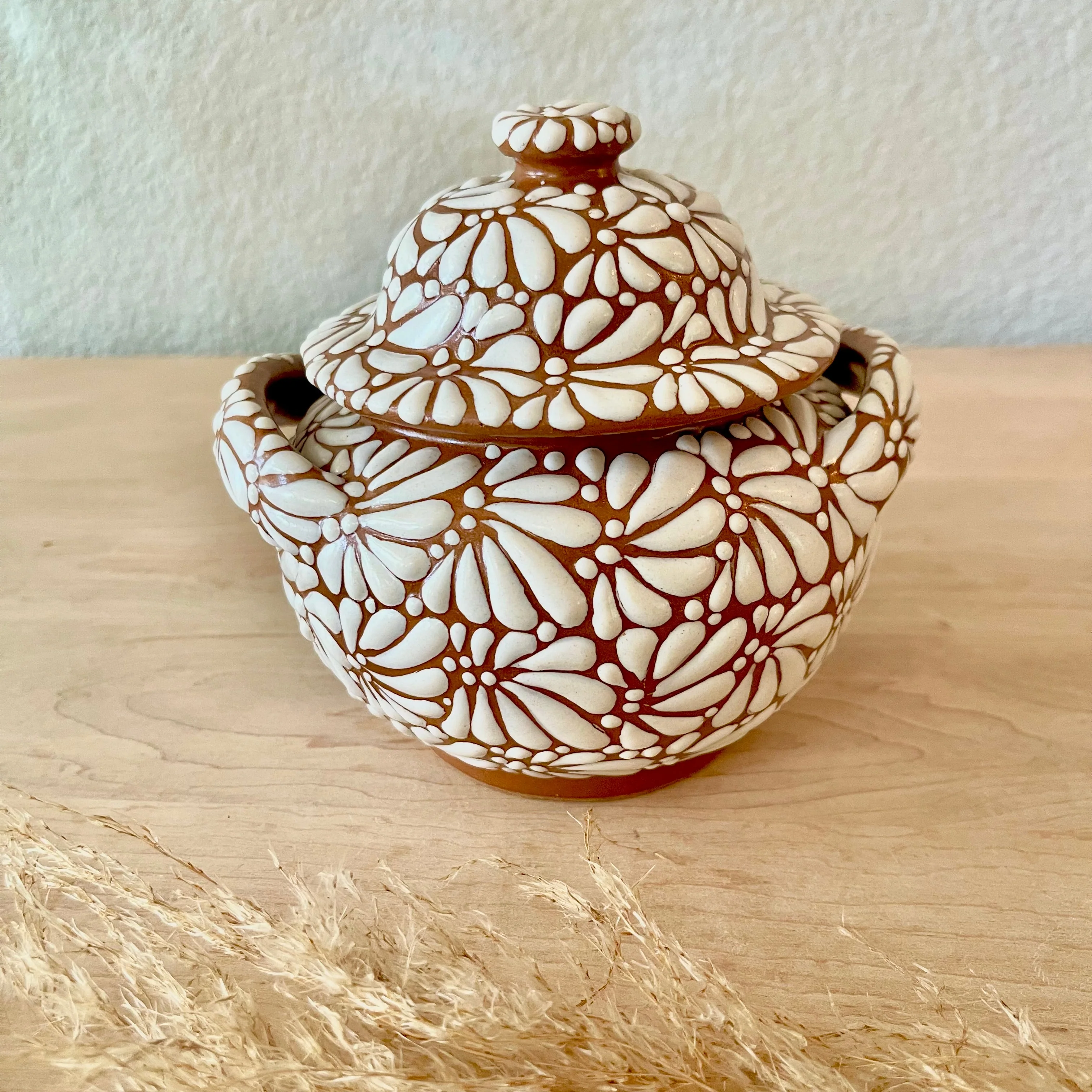 Talavera Sugar Bowl - Azucarera “Chata” - Image 3
