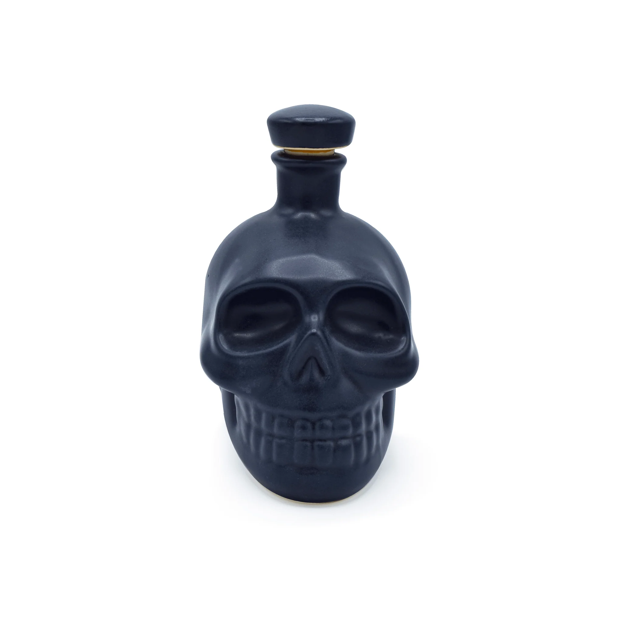 Mexican Large Skull Bottle Ceramic - Licorera Calavera - Image 4