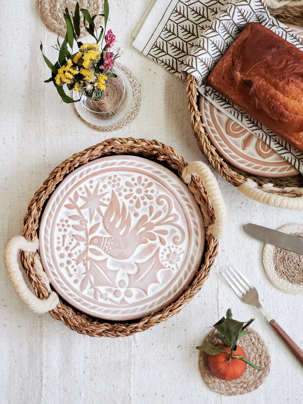 Bread Warmer & Basket Bird - Tortillero con Calentador - Image 2