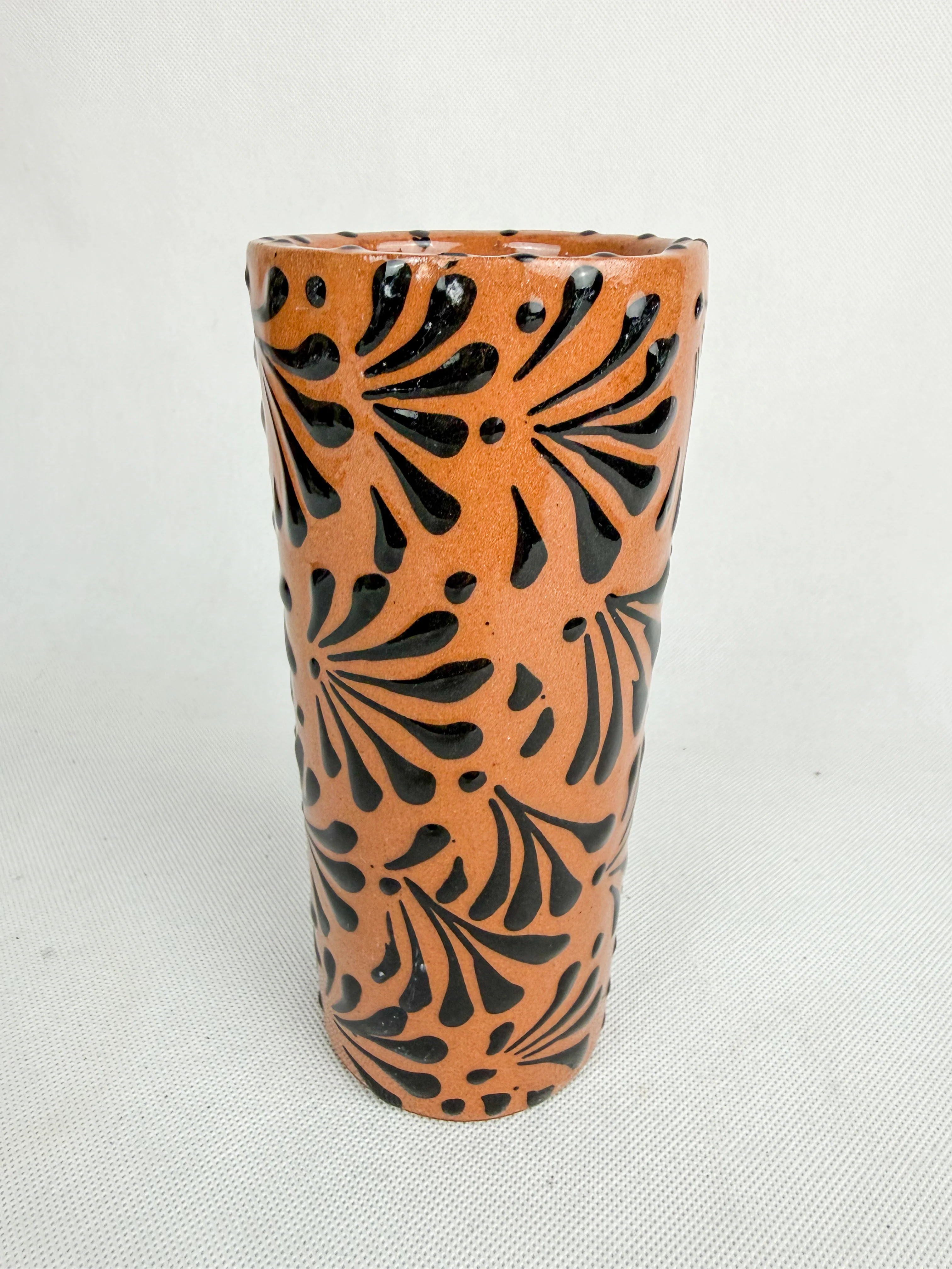 Talavera Style Pitcher Set 7pc Pink Brown White - Juego Jarra - Image 5