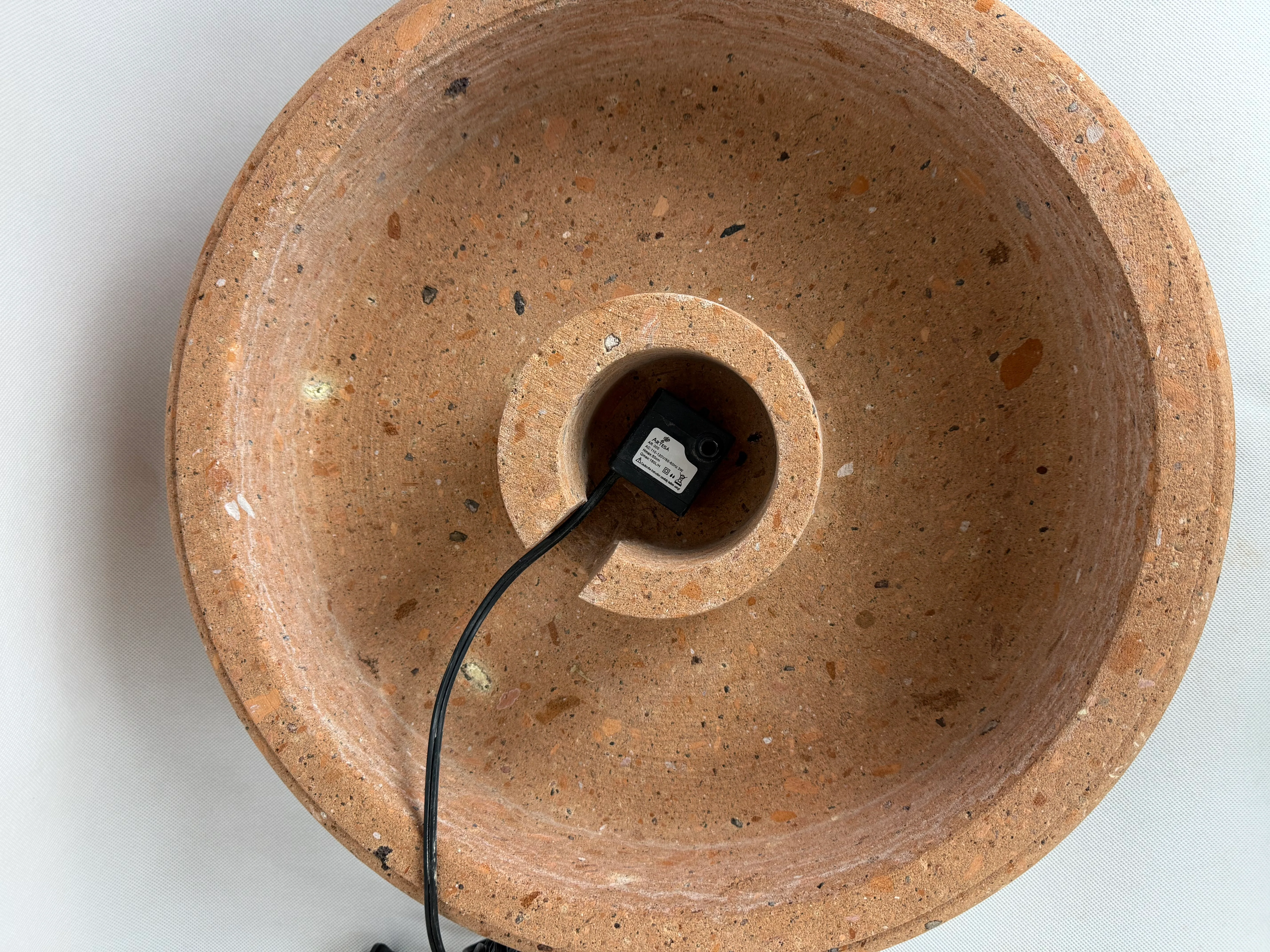 Sandstone 3 Tier Fountain 16" - Fuente Cantera 16" - Image 5