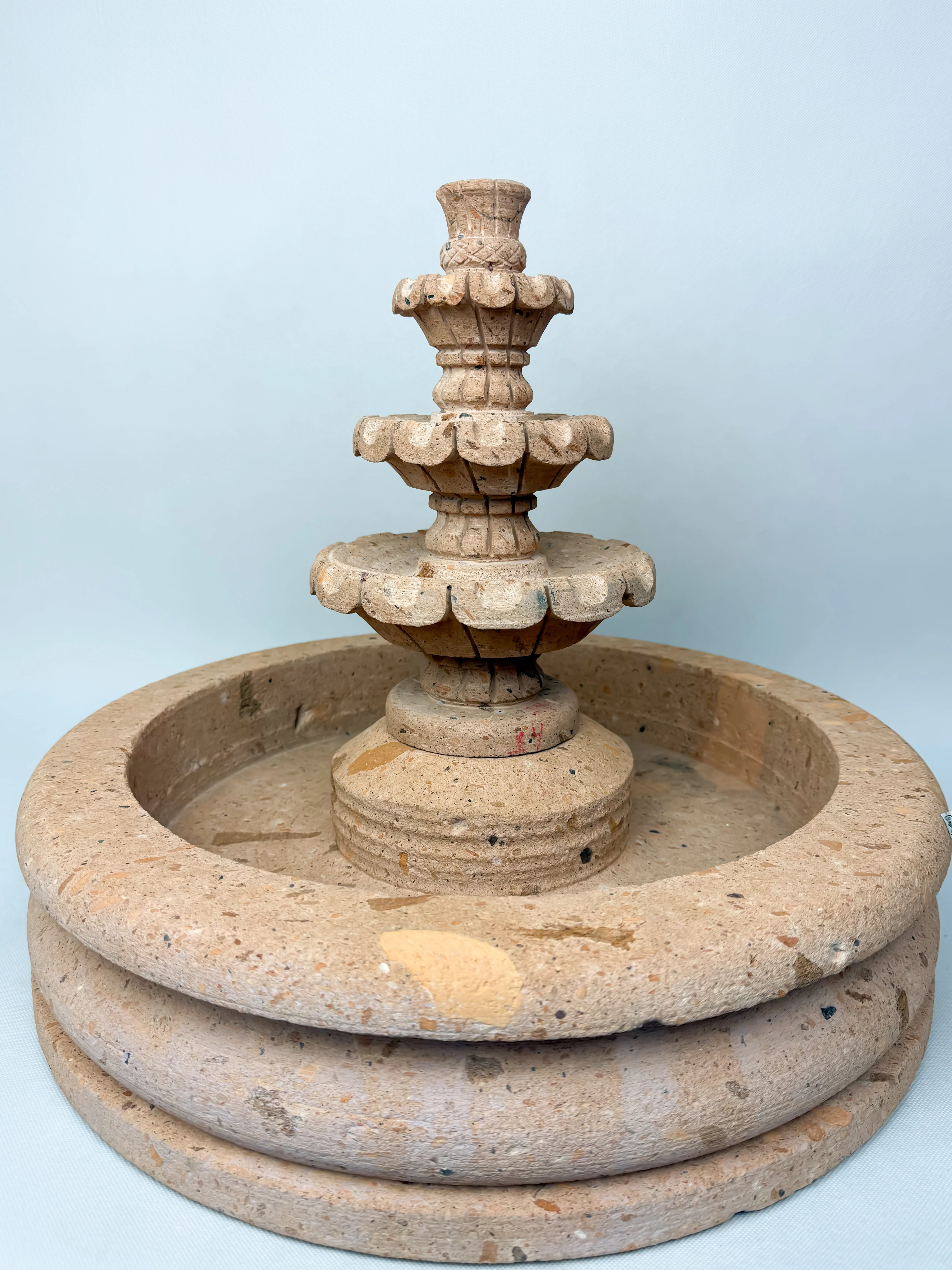 Sandstone Water Fountain Tier Outdoor DISCOUNTED - Image 13