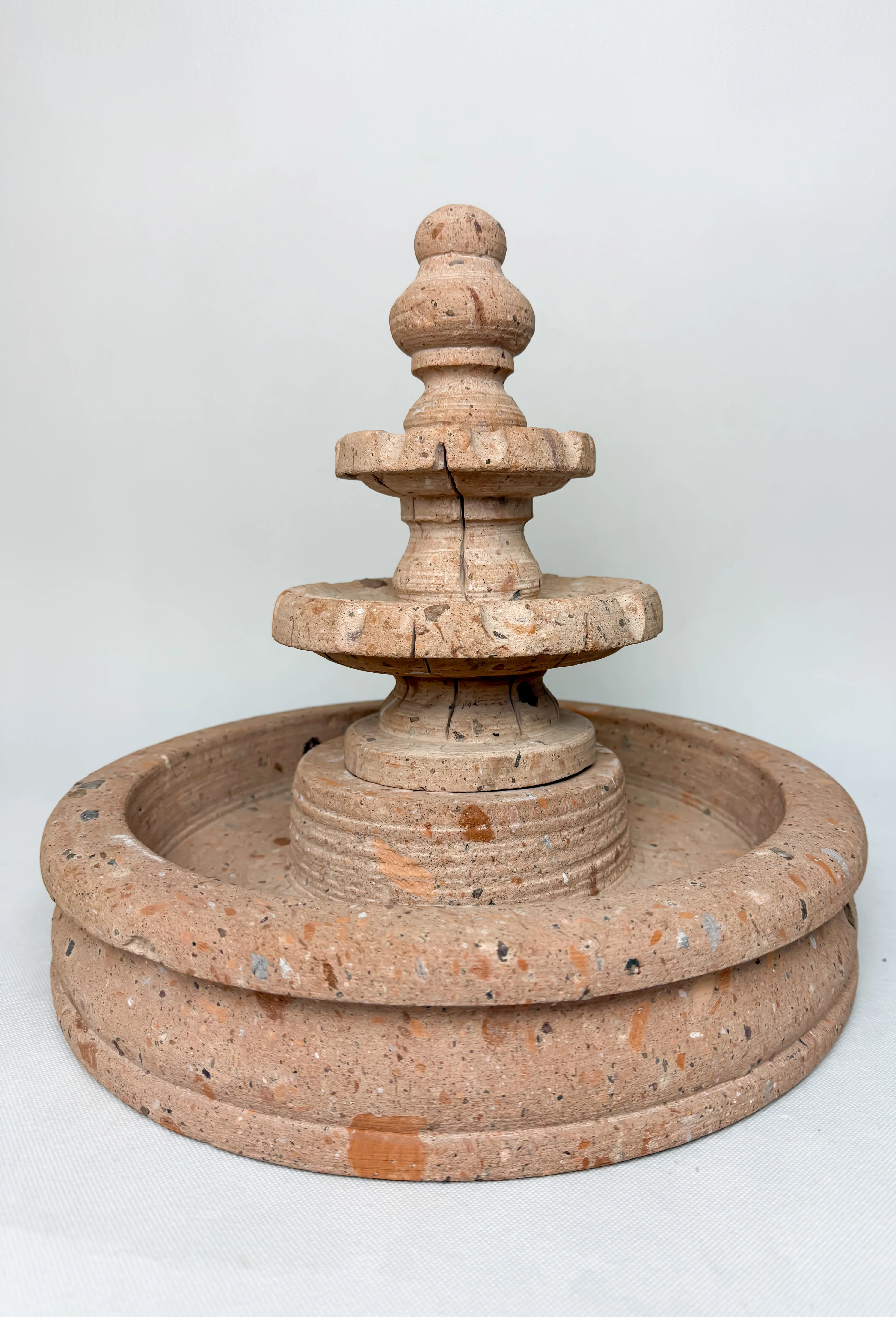 Sandstone Water Fountain Tier Outdoor DISCOUNTED - Image 3