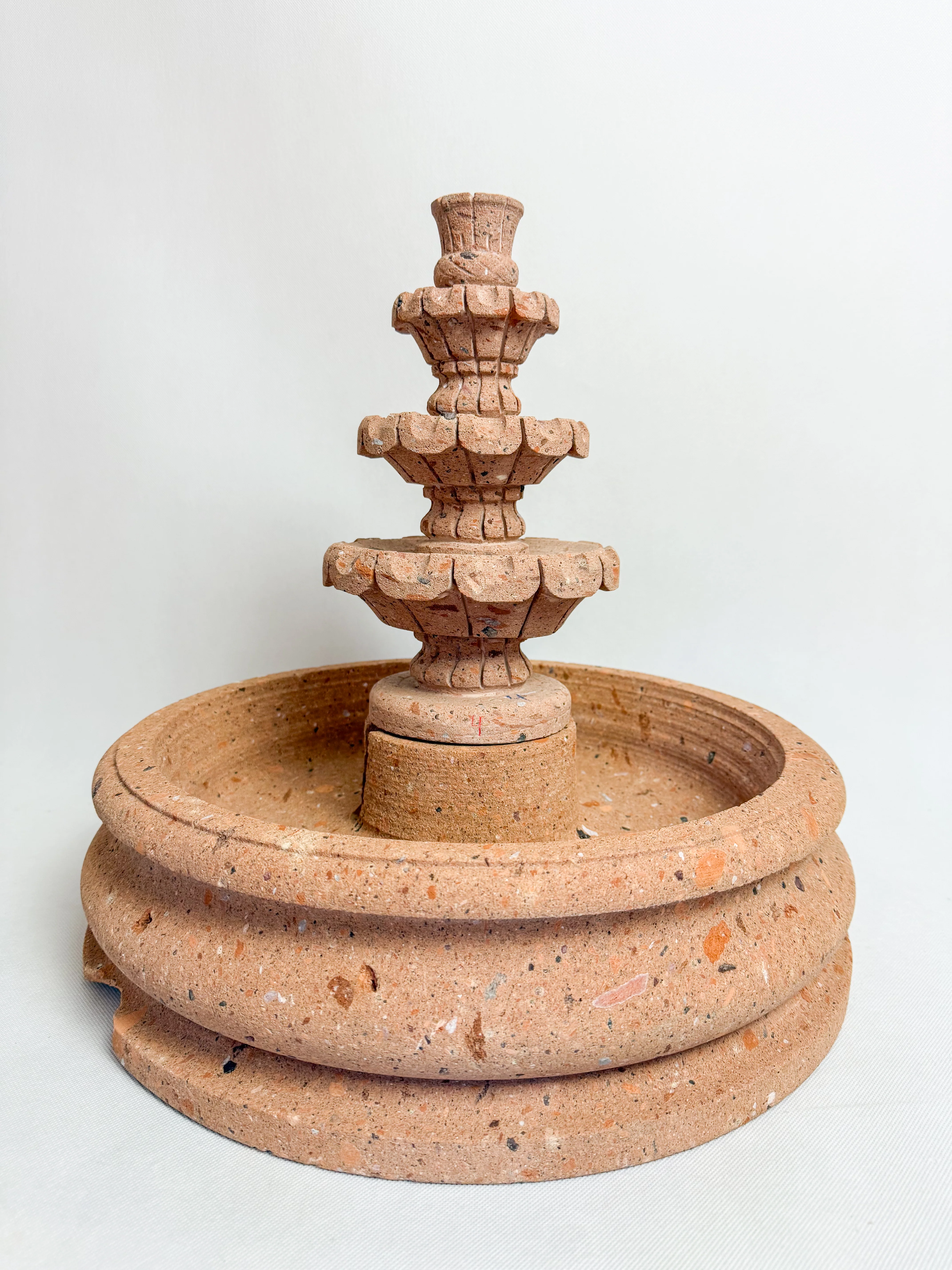 Sandstone Water Fountain Tier Outdoor DISCOUNTED - Image 5