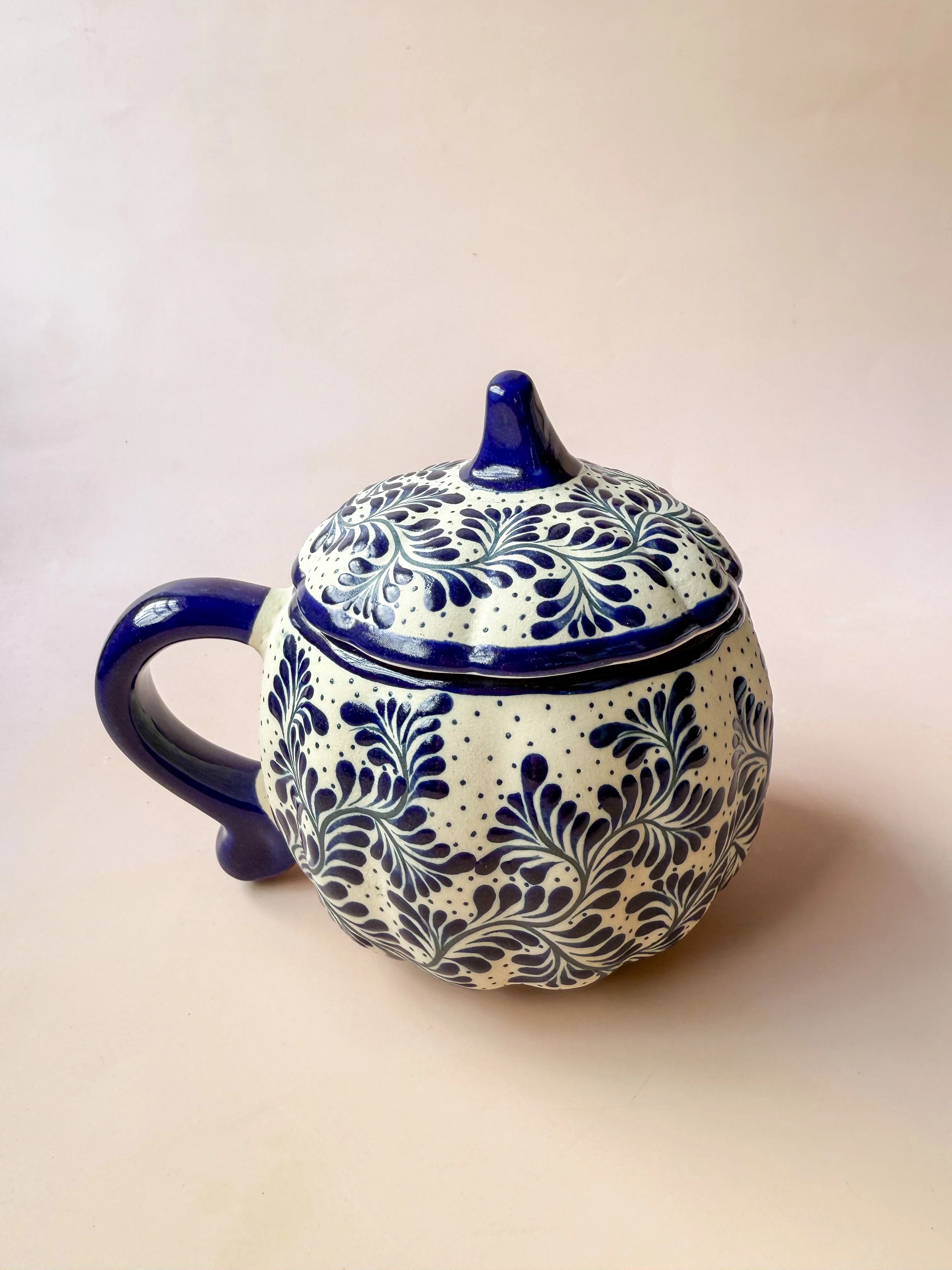 Ceramic Pumpkin Mug Taza Calabaza Ceramica - Image 6
