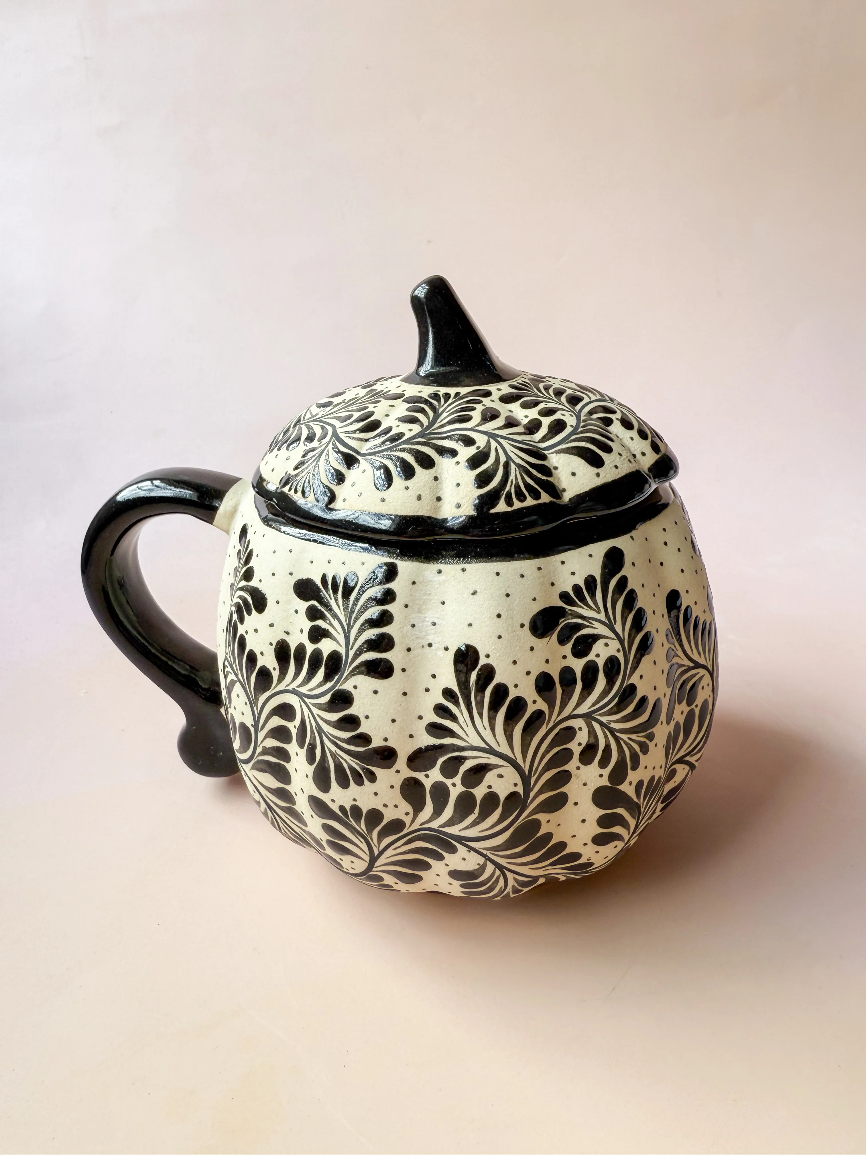 Ceramic Pumpkin Mug Taza Calabaza Ceramica - Image 7