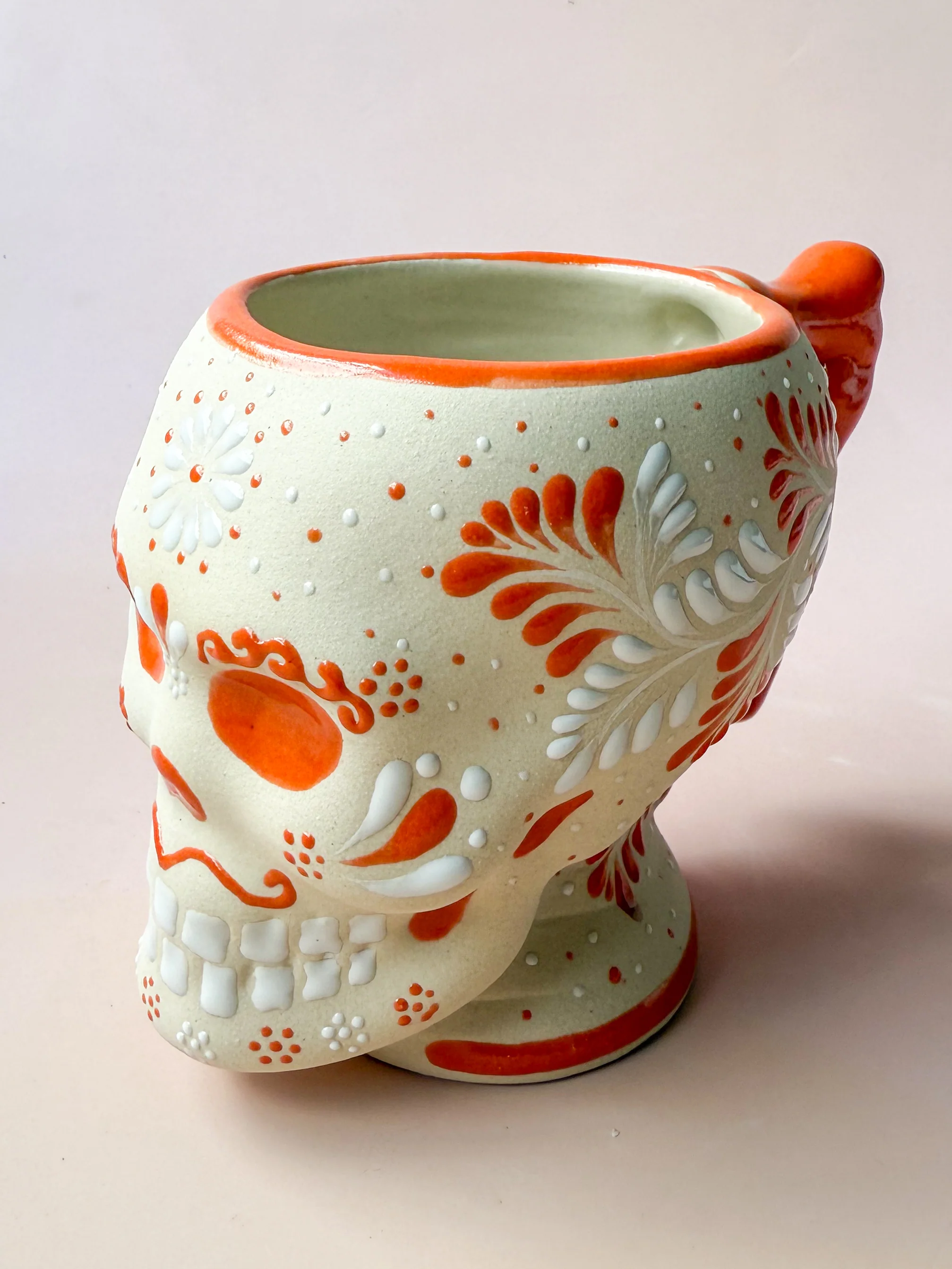 Ceramic Skull Mug Taza Calabera Ceramica - Image 2