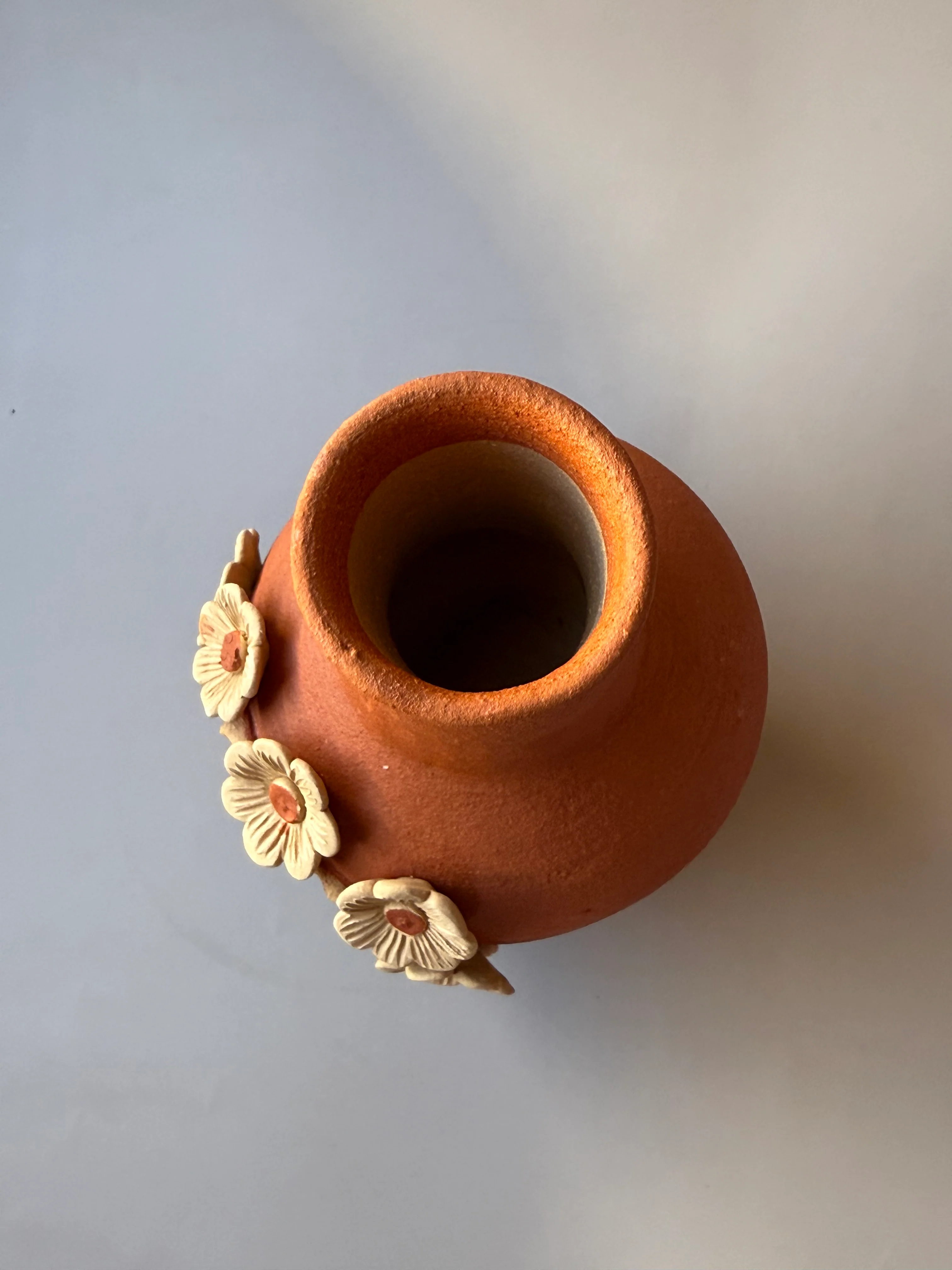 Oaxaca Pottery Mini Chimney - Barro Bordado Mini Chimenea - Image 3