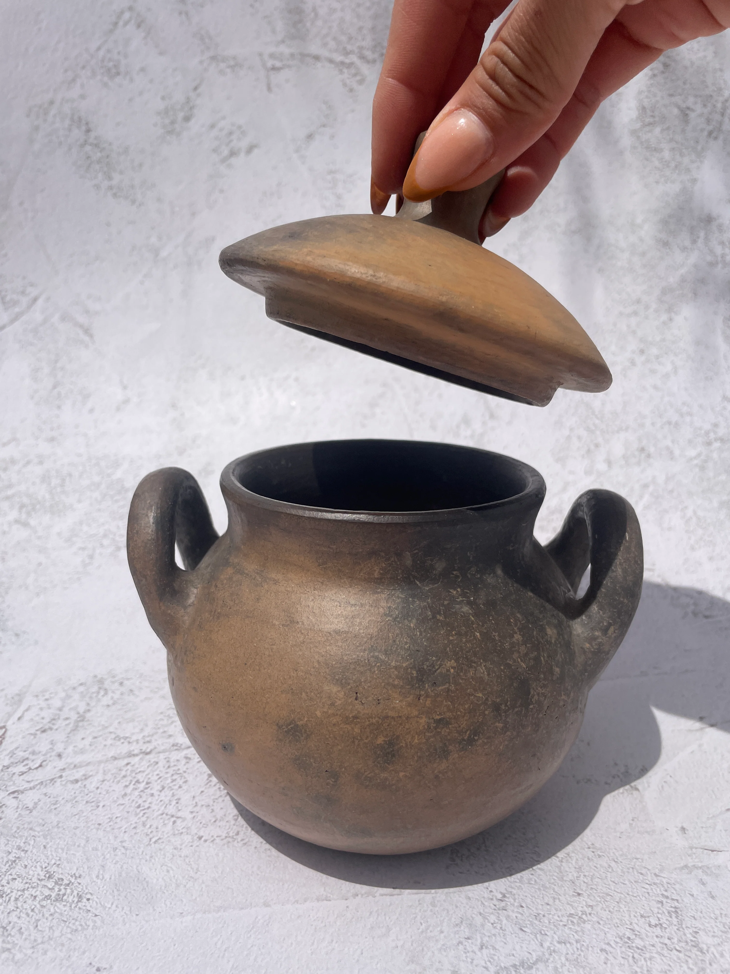 Colores del Suelo Oaxaca Pottery Mini Clay Pot Ollita De Barro Azucarera - Image 6