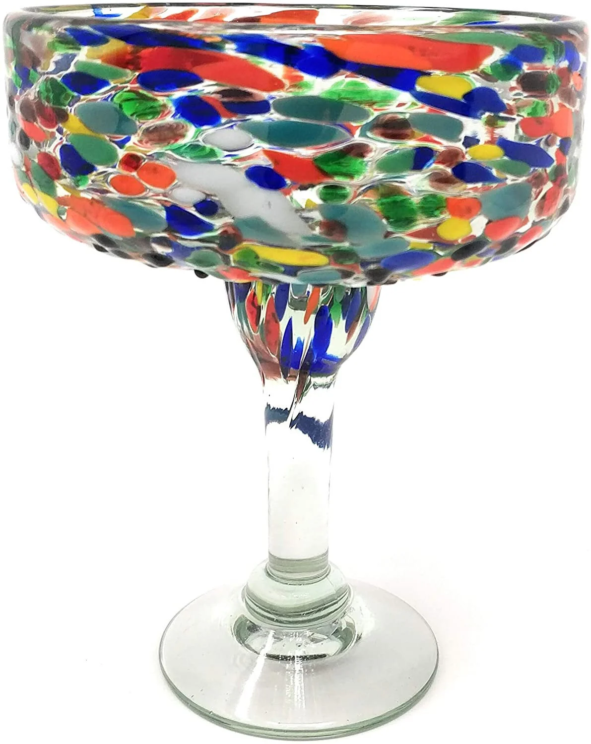 Confetti Rock Margarita Glasses - Set of 4 (16 oz each) - Image 6