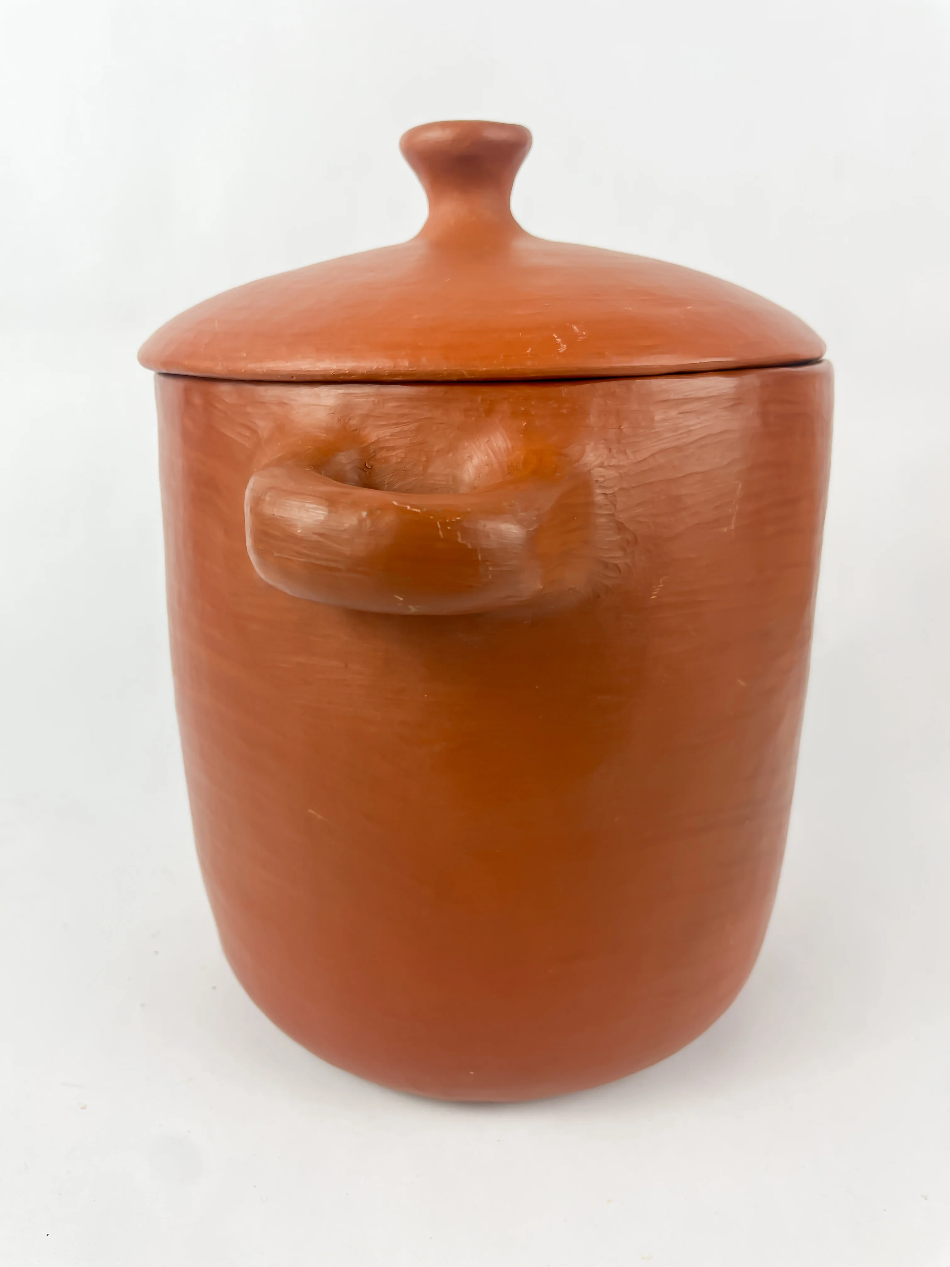 Oaxaca Red Clay Bean Pot - Olla Barro Oaxaca - Image 5