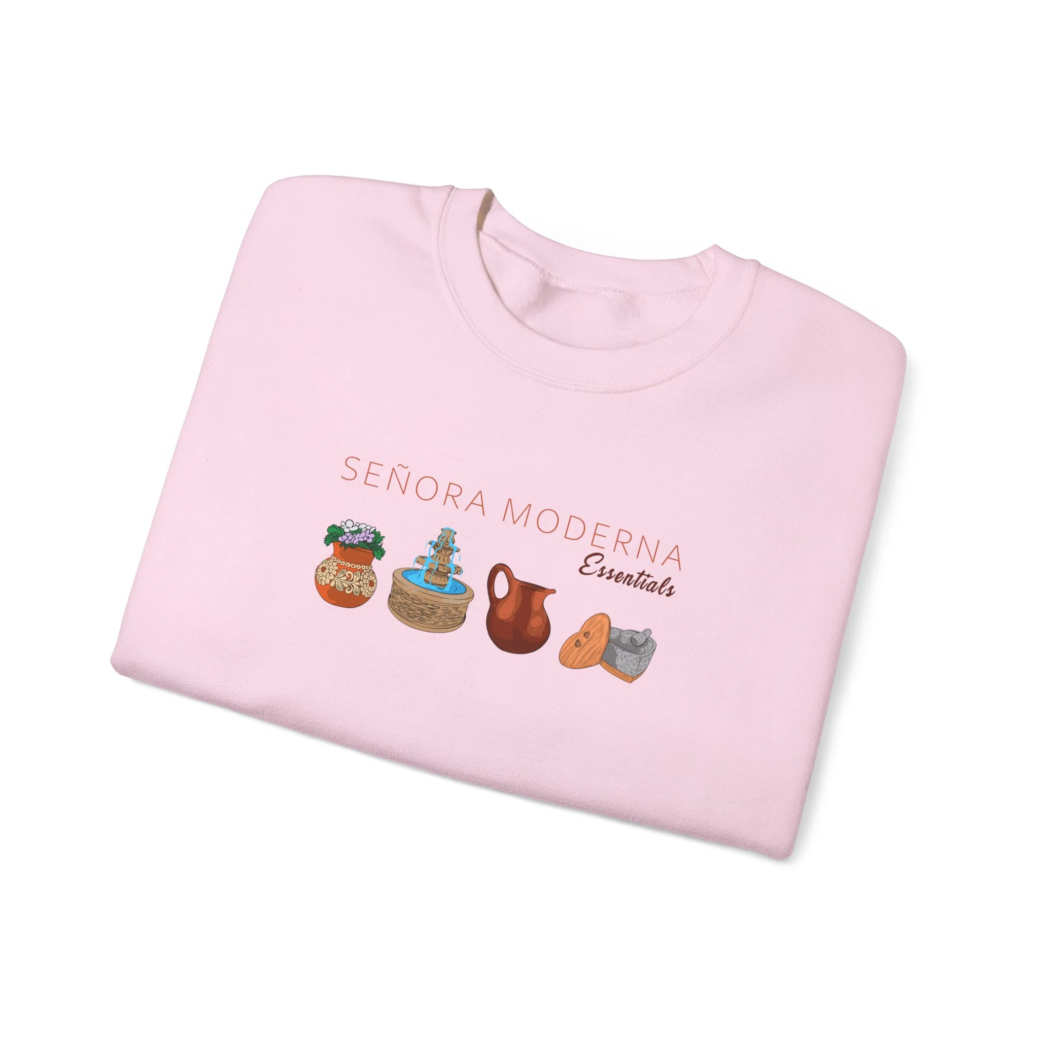 Crewneck Sweatshirt — Señora Moderna Olla Barro - Image 19