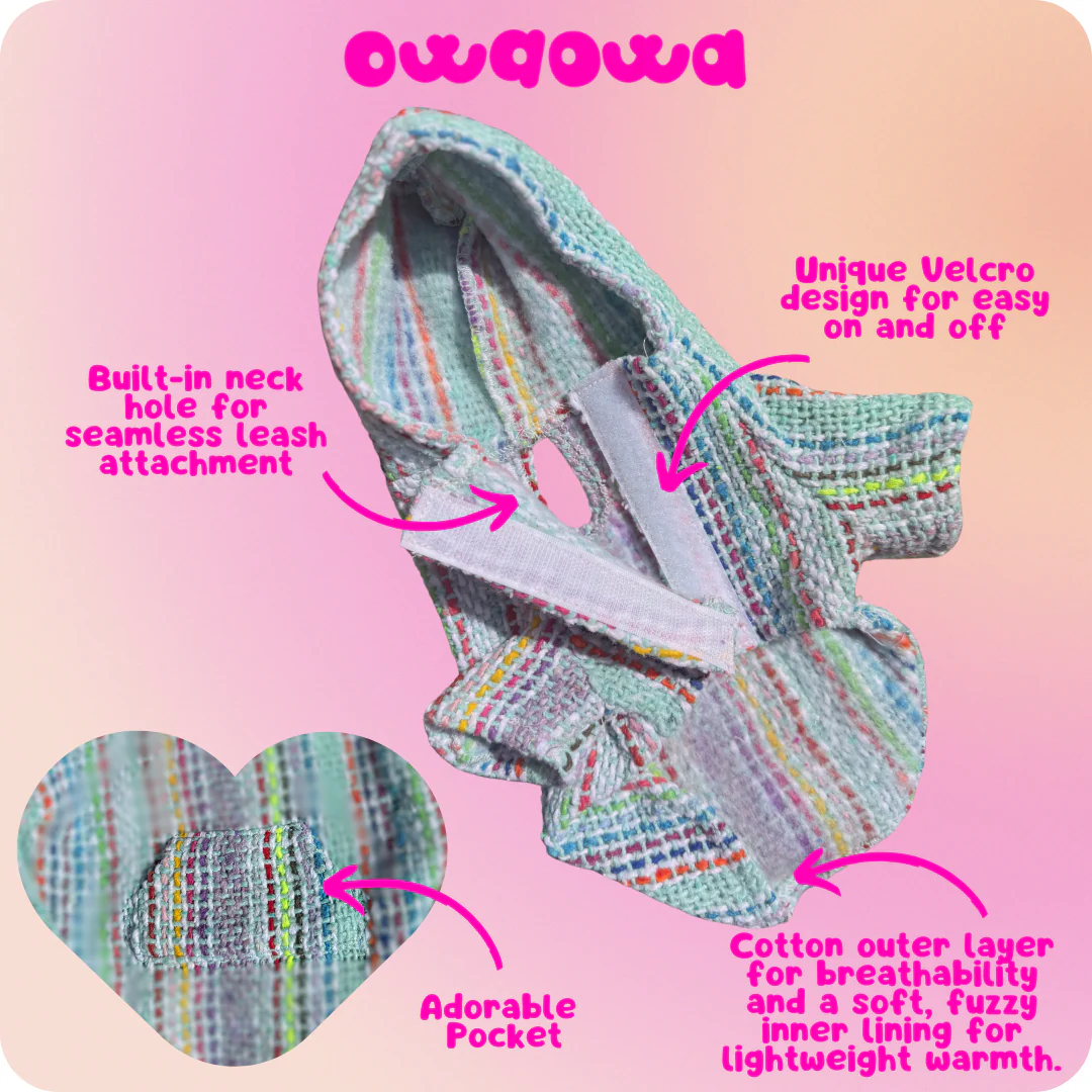 De Colores Dog & Cat Poncho - Image 3