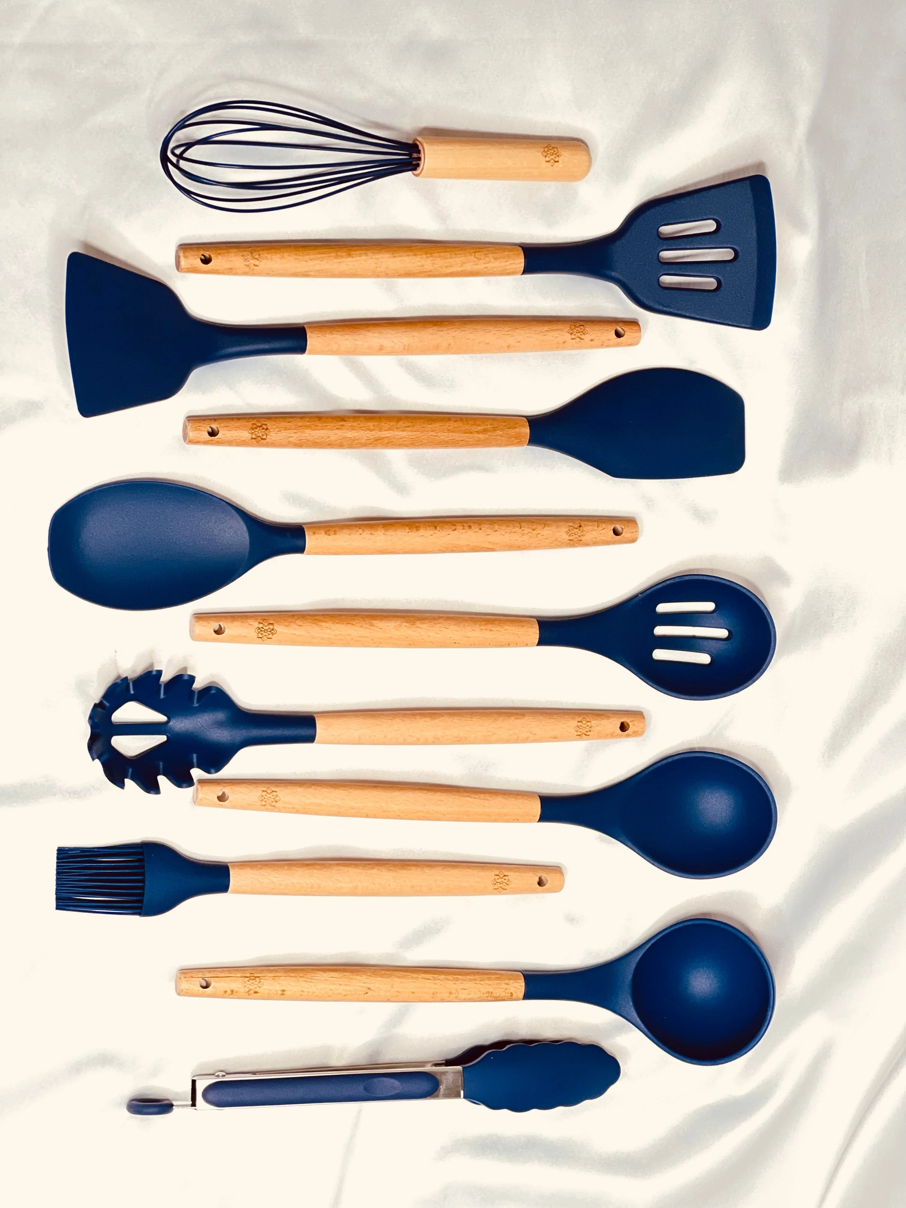 Edición Azul : 12-Piece Talavera Utensil & Holder Set - Porta Cucharas - Image 2