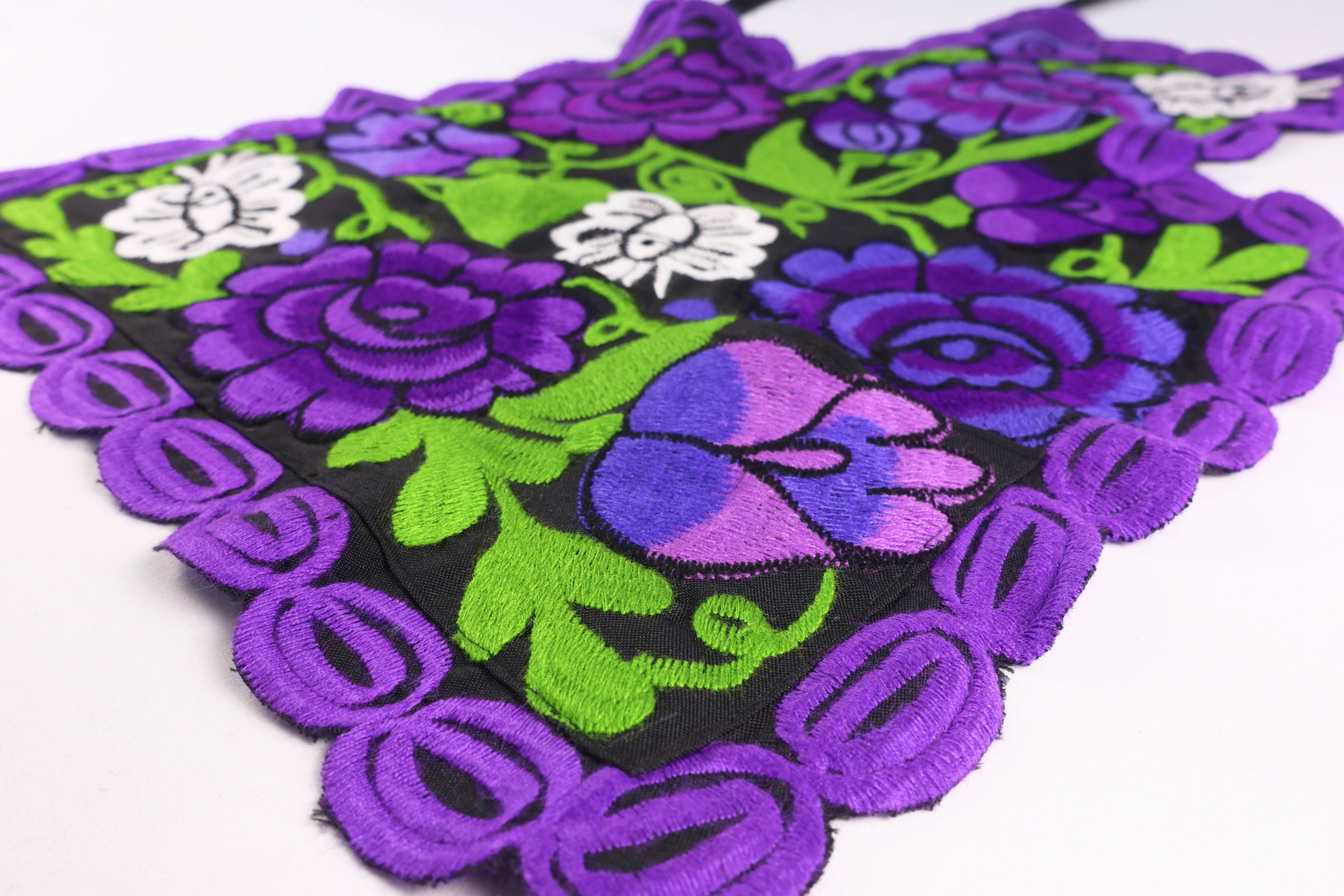 Embroidered Floral Apron 2 Pc Set - Juego Mandil Mama Hija - Image 15