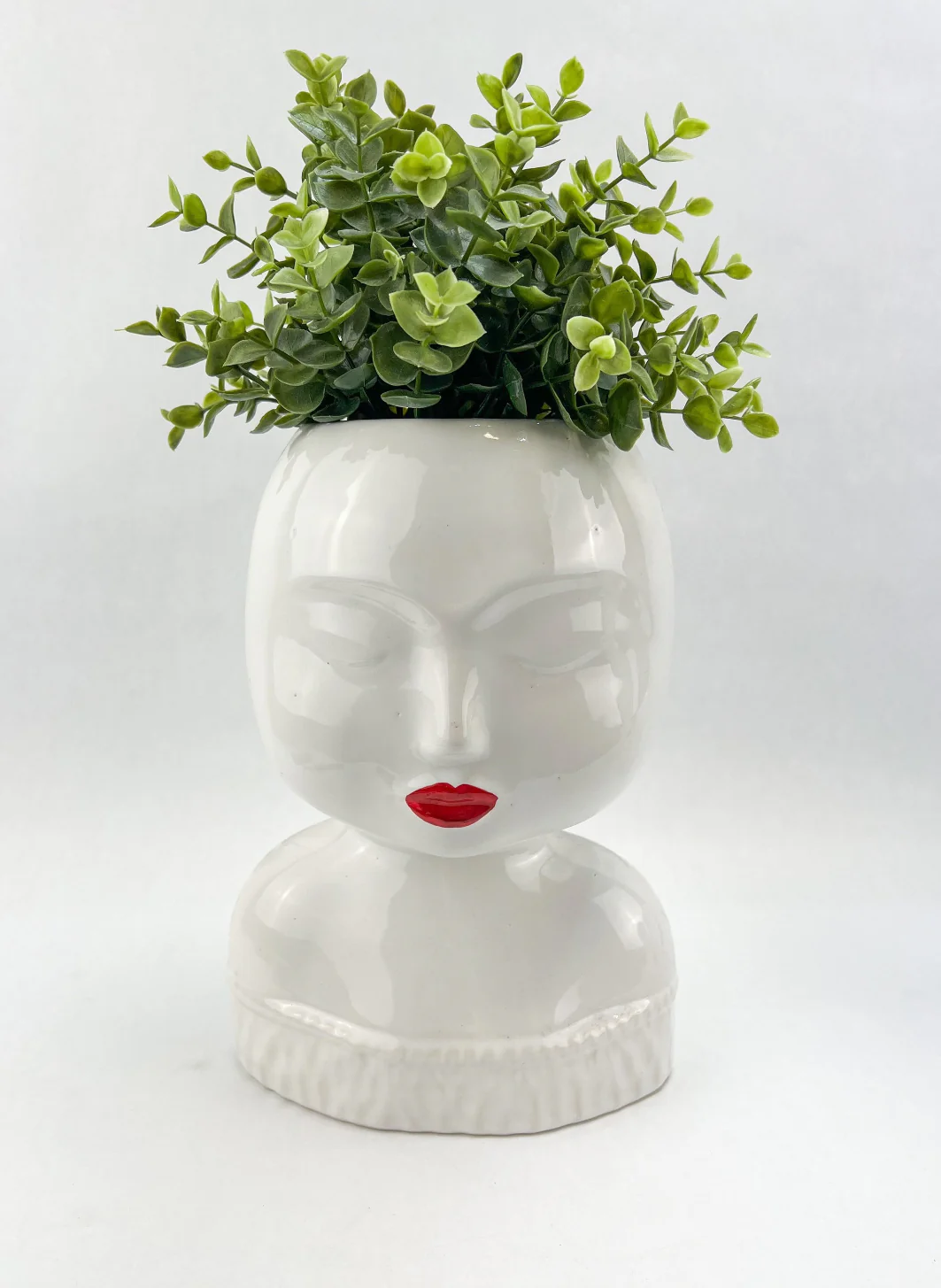 Face Planter Ladies Face Planter Face Planter Pot Maceta Cara Face Vase Planter Face Pot - Image 2
