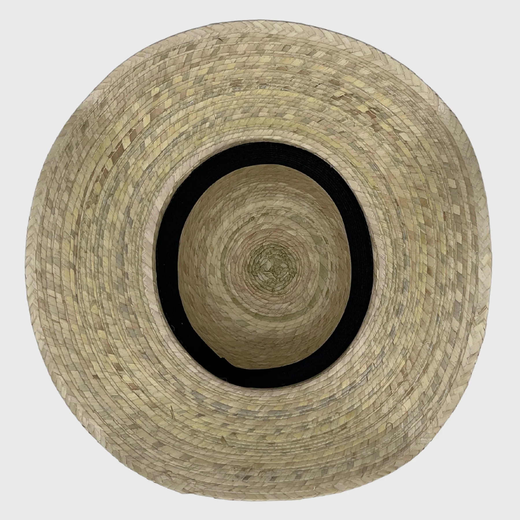Mexican Straw Hat Garden Palm Hat - Leaves Macrame Band - Image 10