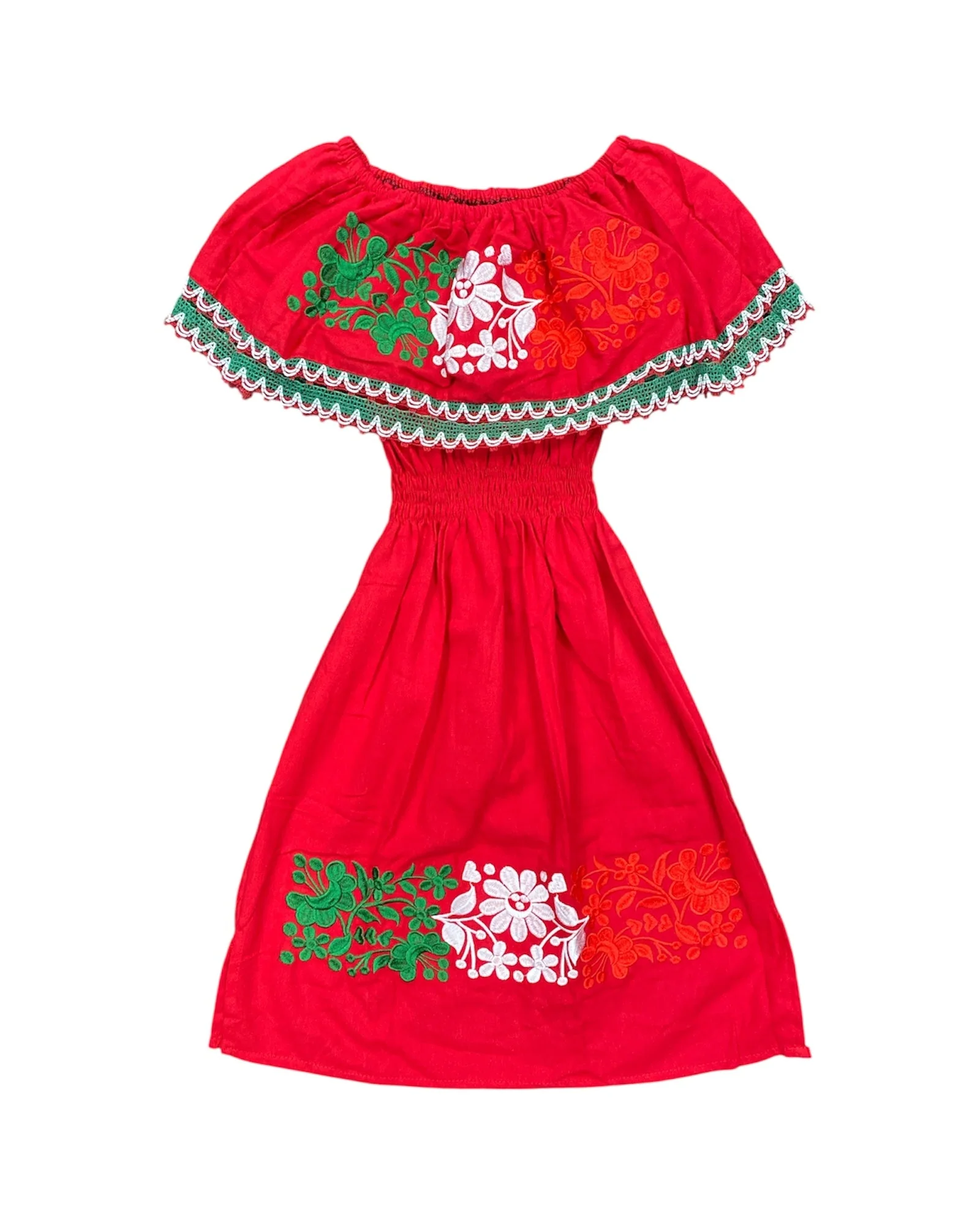 Girls Margarita Dress Black Tricolor - Vestido Nina Bandera Mexicana - Image 4