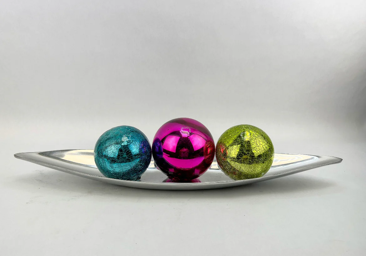 Handblown Balls Blown Glass Balls Decorative Spheres Glass Wall Decor - Image 10