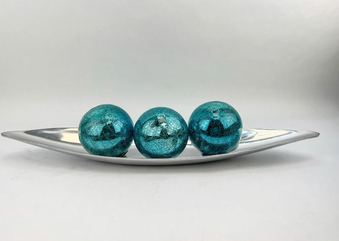 Handblown Balls Blown Glass Balls Decorative Spheres Glass Wall Decor - Image 9