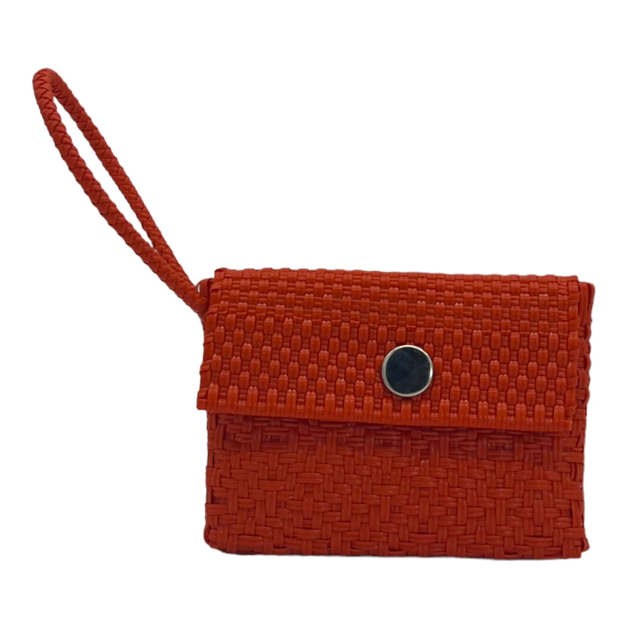 Handwoven Recycled Plastic Wristlet - Image 9