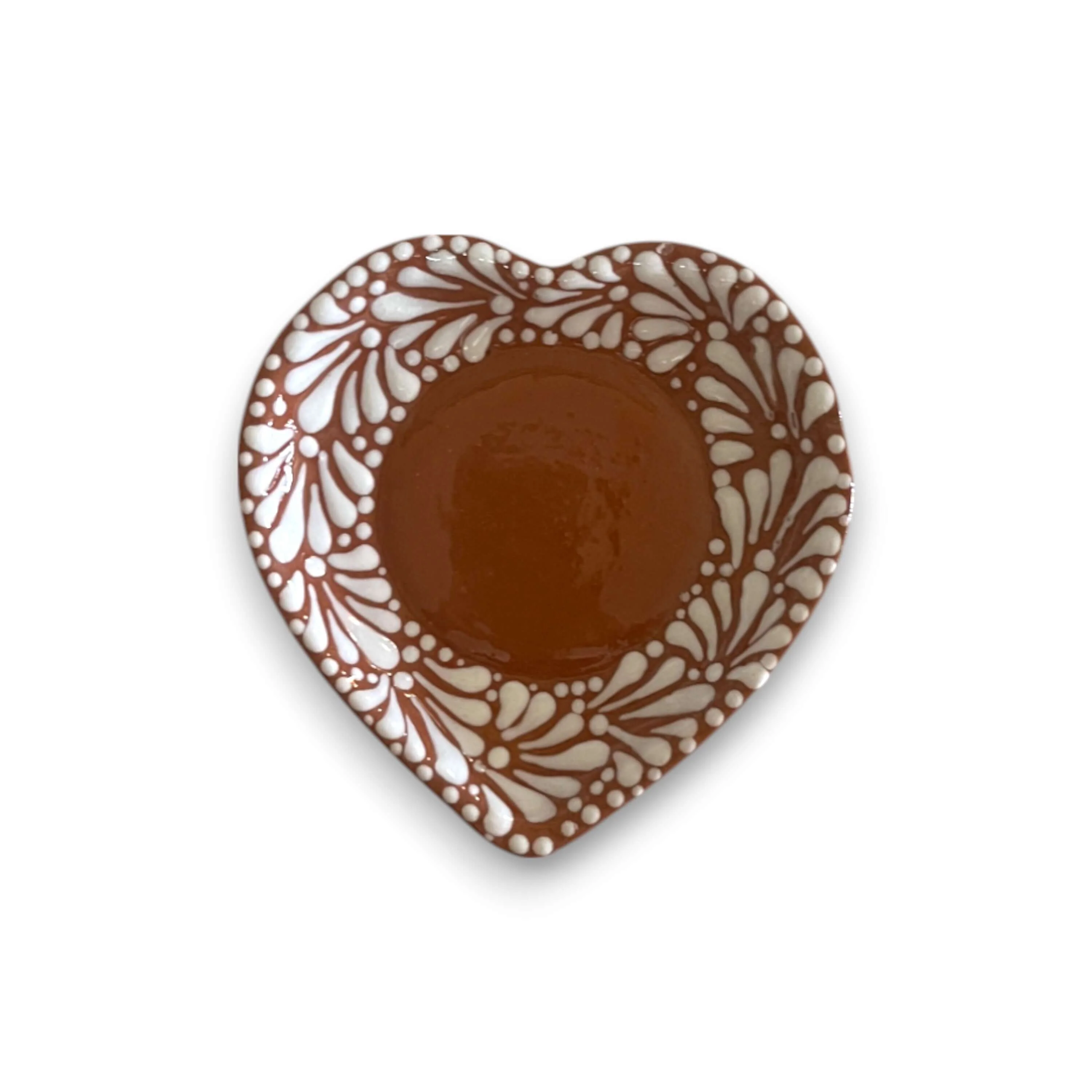 Heart Mug & Pitcher Set | Handmade Mexican Pottery (9-Pieces) - Image 5