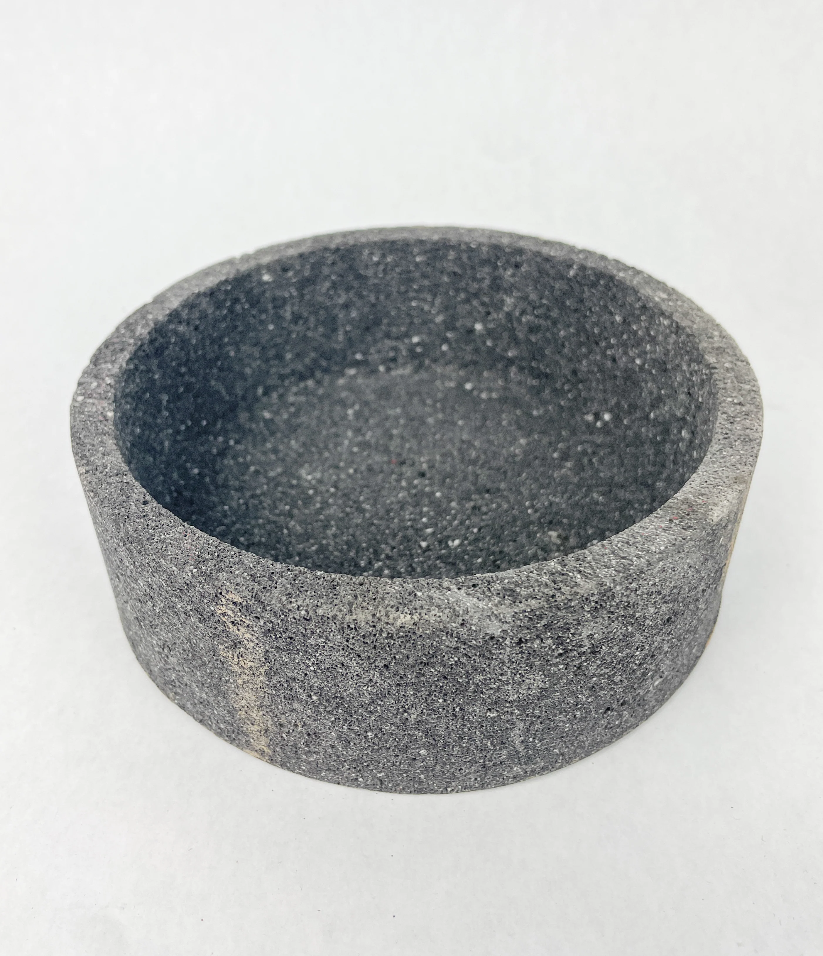 Volcanic Stone Herb Pot W Wooden Stand - Maceta Piedra - Image 5