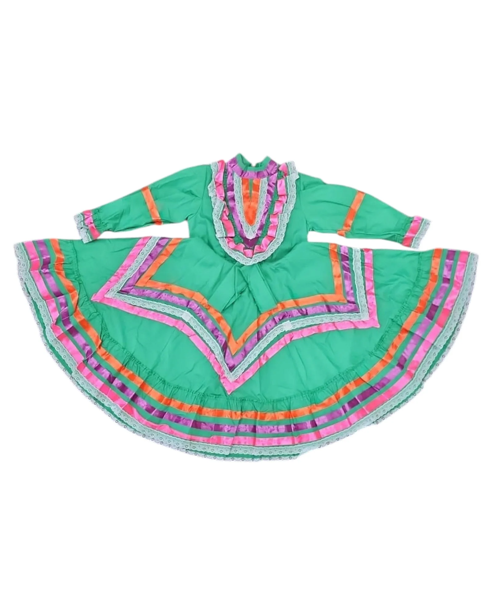 Jalisco Folklorico Children’s Dress - Vestido Folklorico - Image 3
