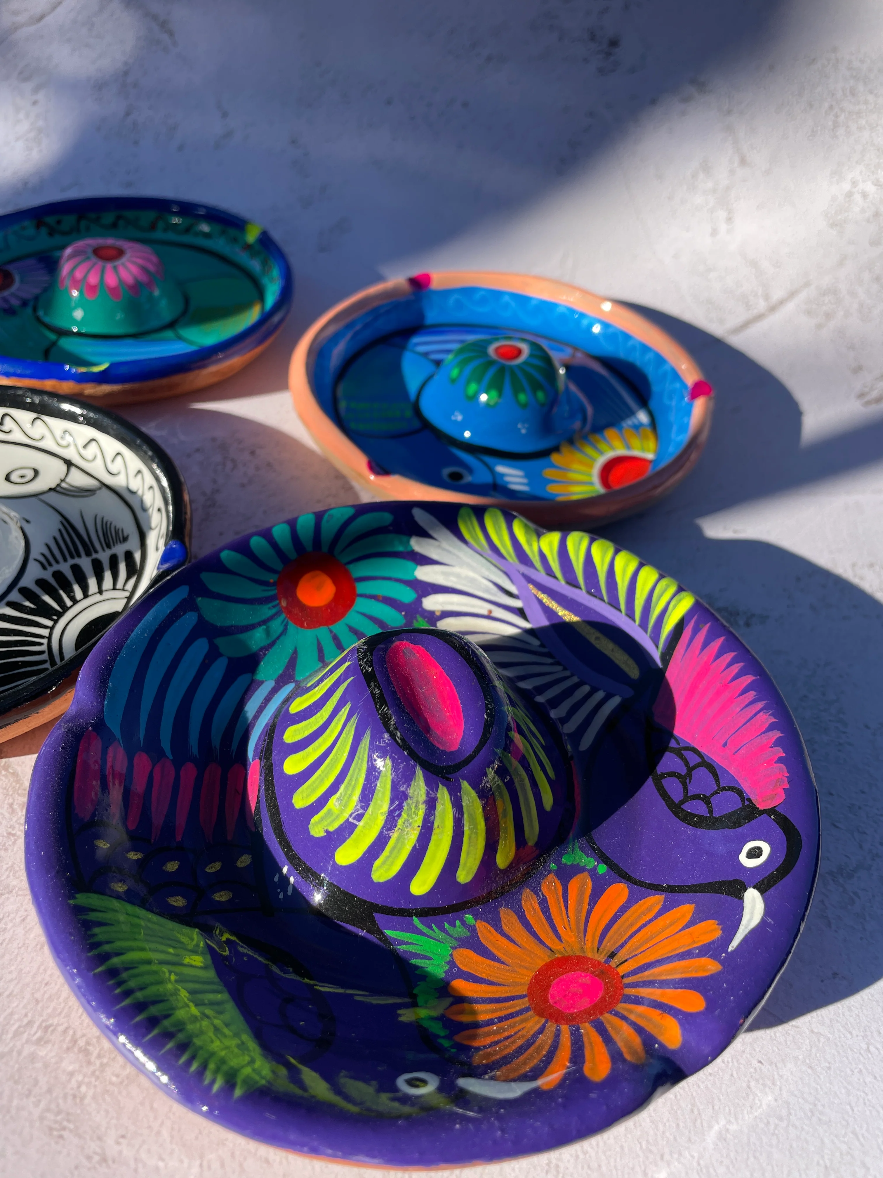Guerrero Mexican Ashtray - Cenicero Barro - Image 2