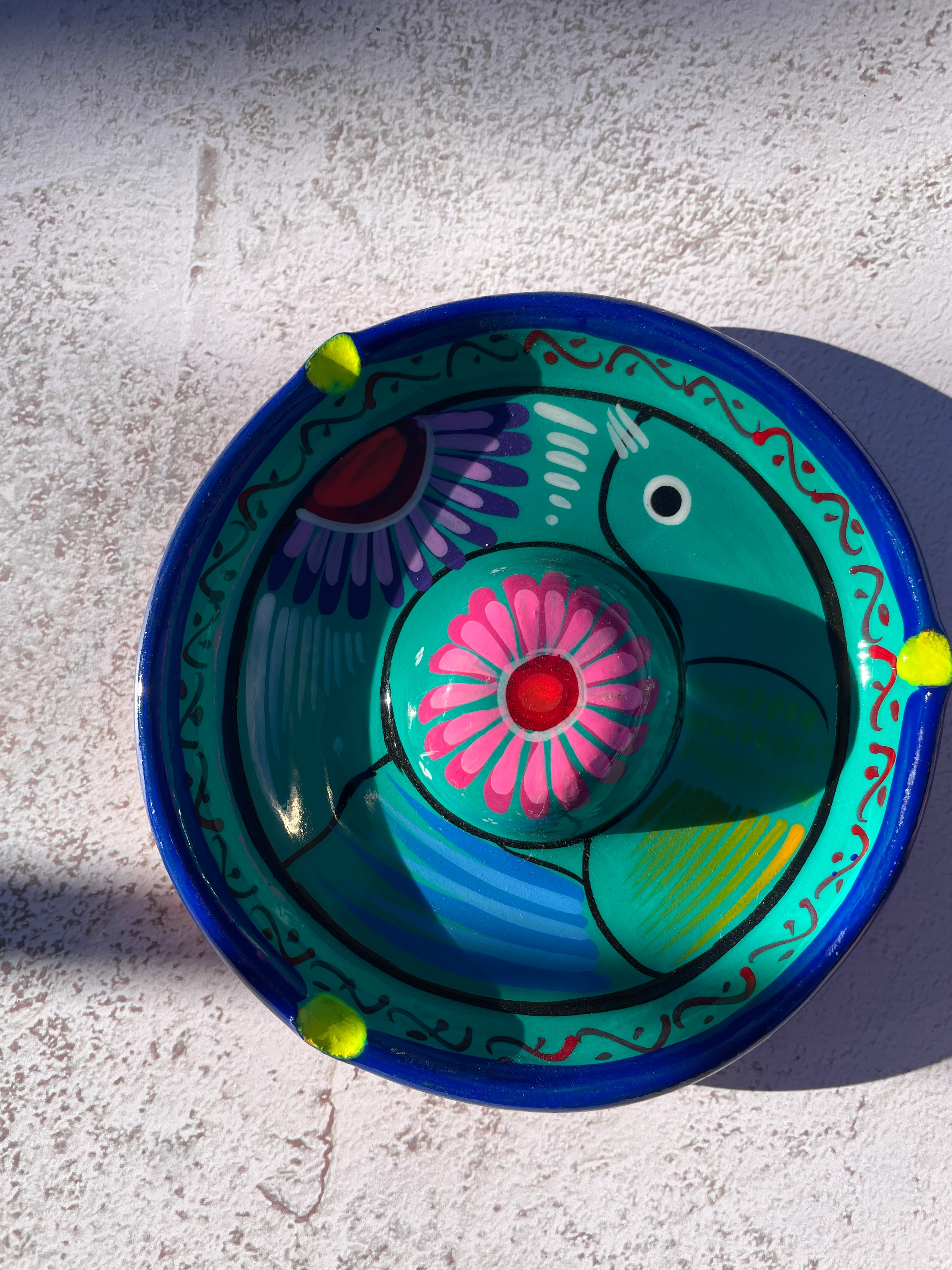 Guerrero Mexican Ashtray - Cenicero Barro - Image 6