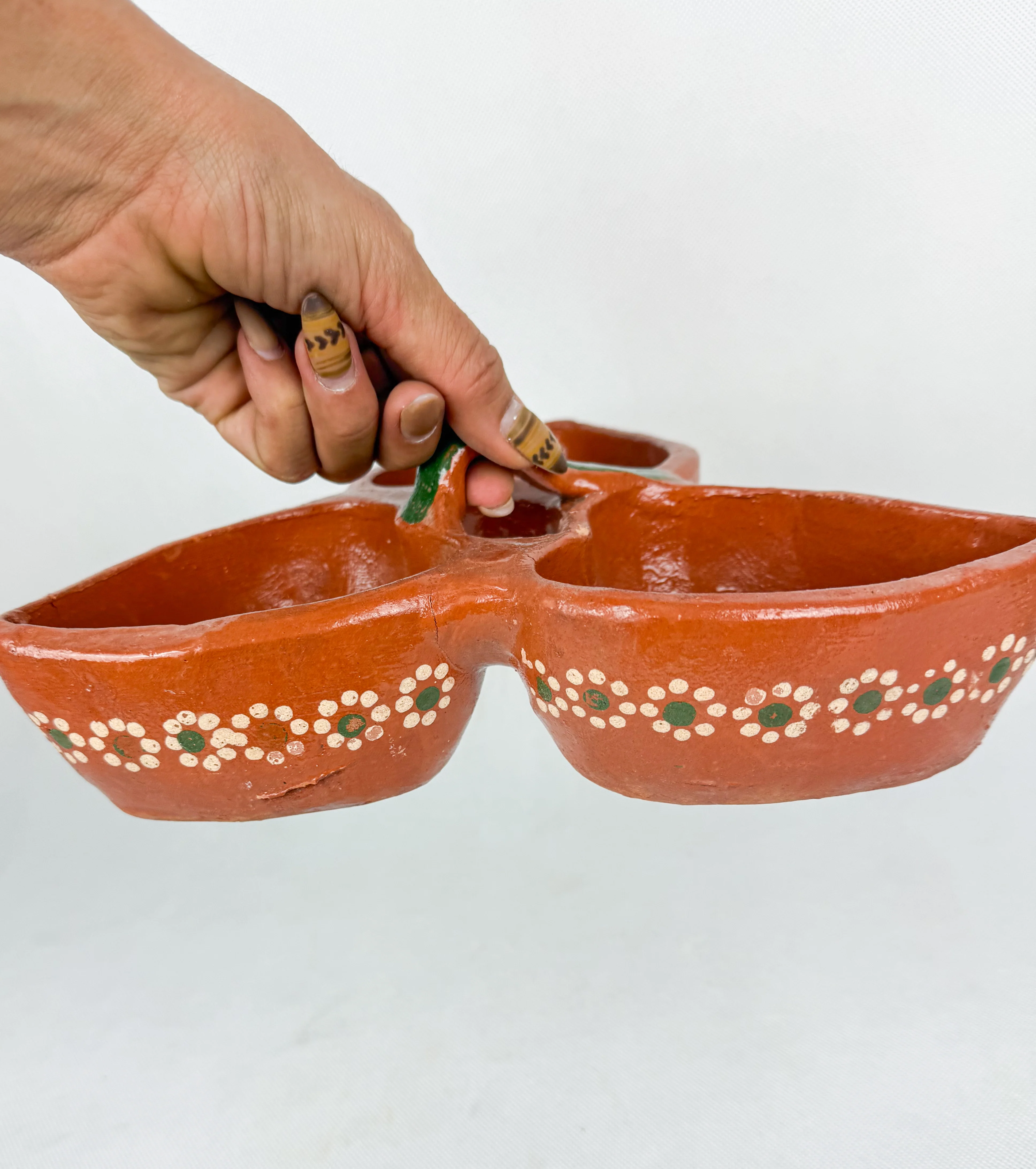 Traditional Clay bowl 3 in 1 - Salsera 3 en 1 - Image 3