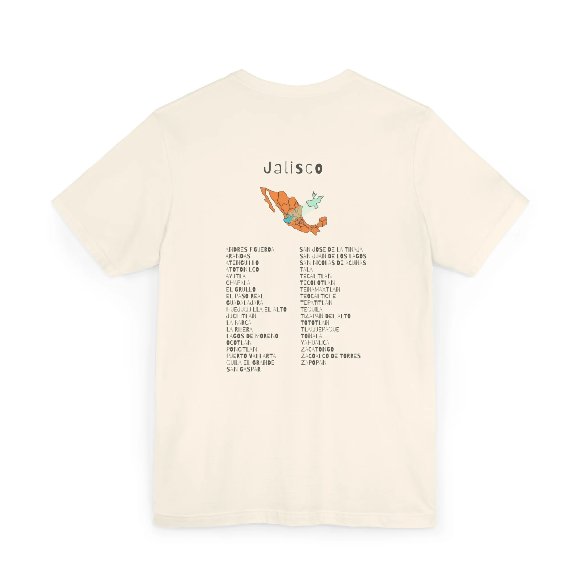 Jalisco Unisex Jersey T-Shirt - Image 4