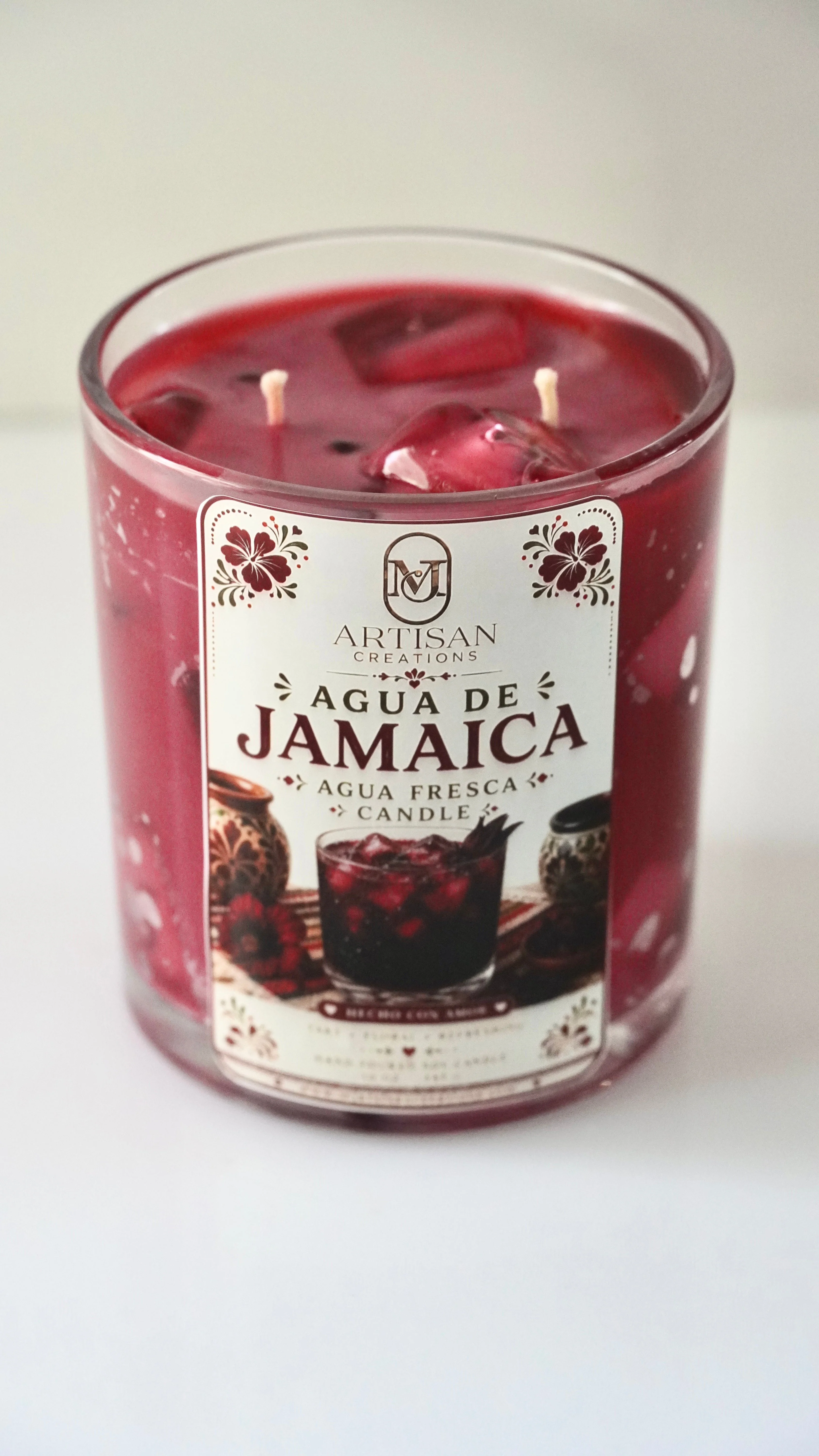 Jamaica Agua Fresca Candle 10oz - Image 3