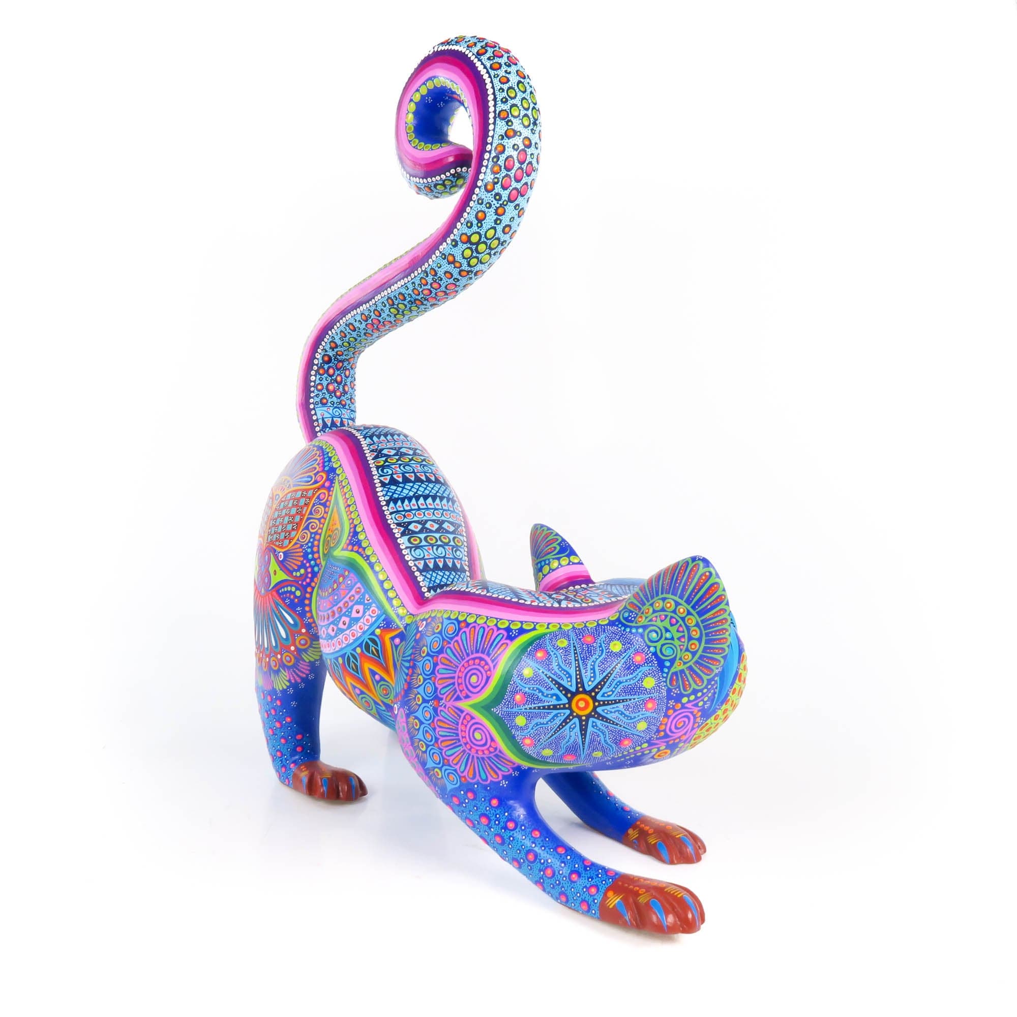 Large Lemur - Oaxacan Alebrije Wood Carving - Image 4
