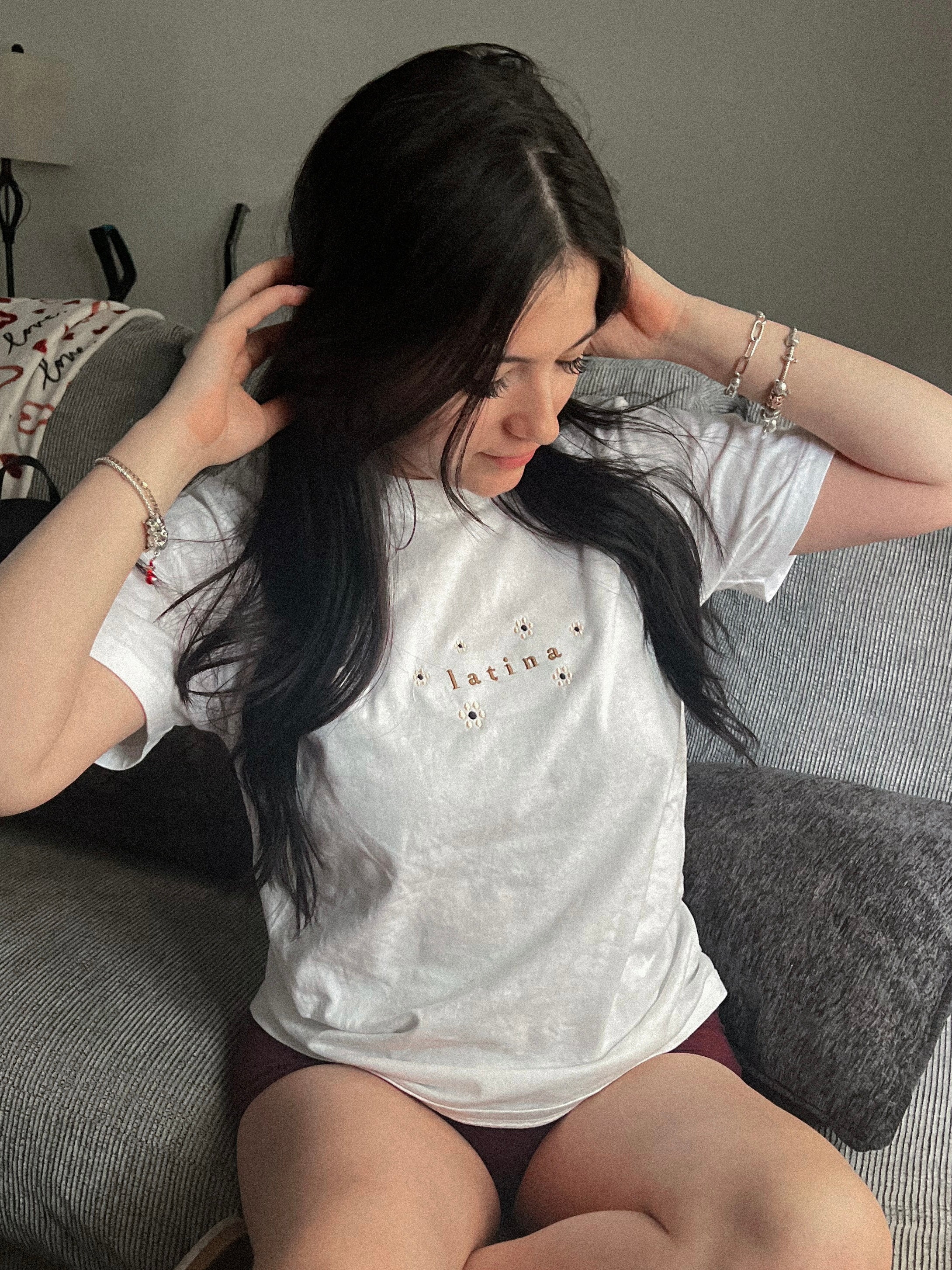 LATINA • Embroidered T-SHIRT - Image 2
