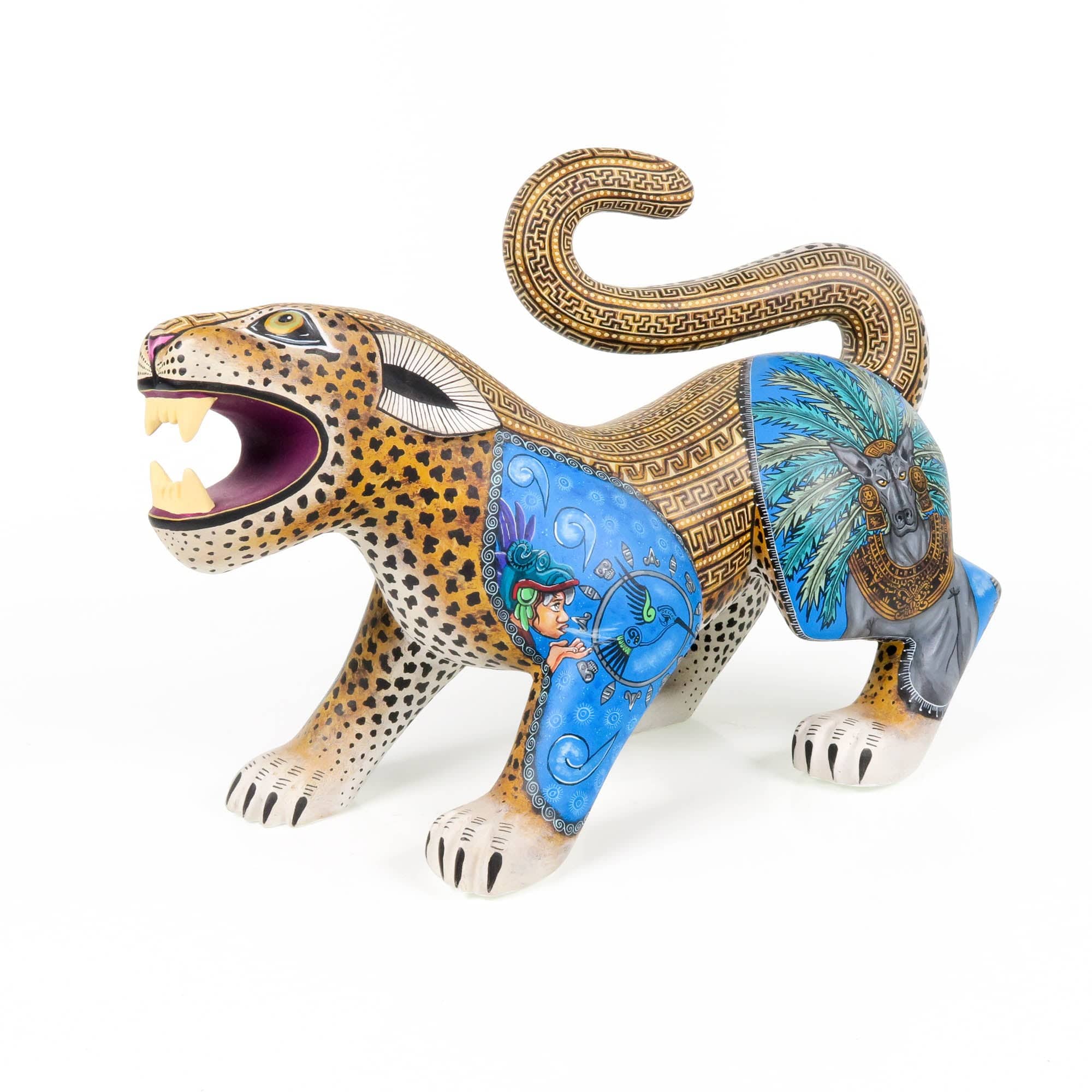 Masterpiece Jaguar - Oaxacan Alebrije Wood Carving - Image 6