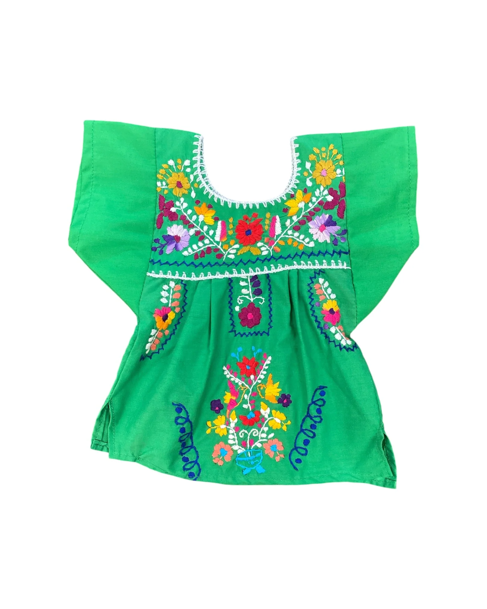Mexican Embroidered Shirt Girls Tehuacán- Blusa Nina - Image 3