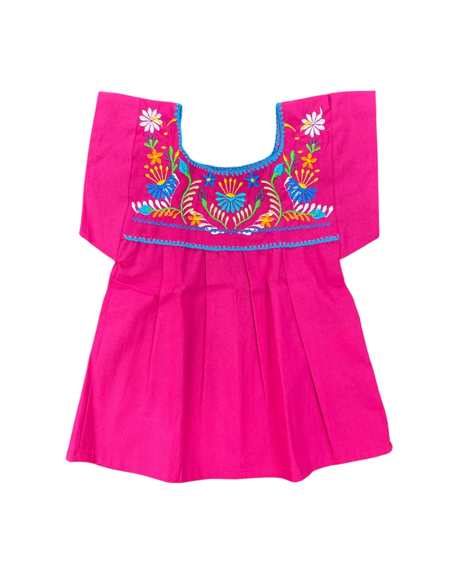 Mexican Embroidered Shirt Girls Tehuacán- Blusa Nina - Image 5