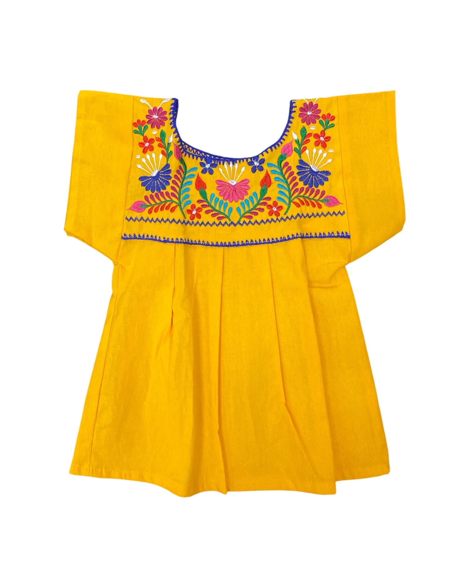 Mexican Embroidered Shirt Girls Tehuacán- Blusa Nina - Image 7