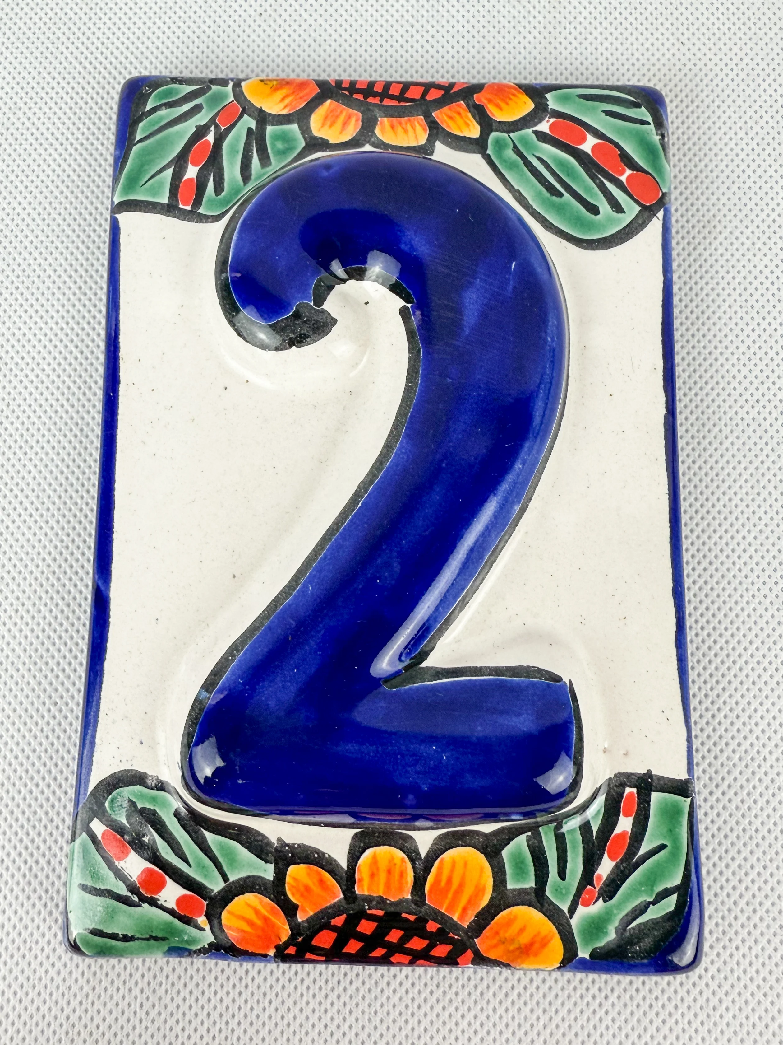 Mexican Tile House Numbers - Numeros Para Casa Talavera - Image 4
