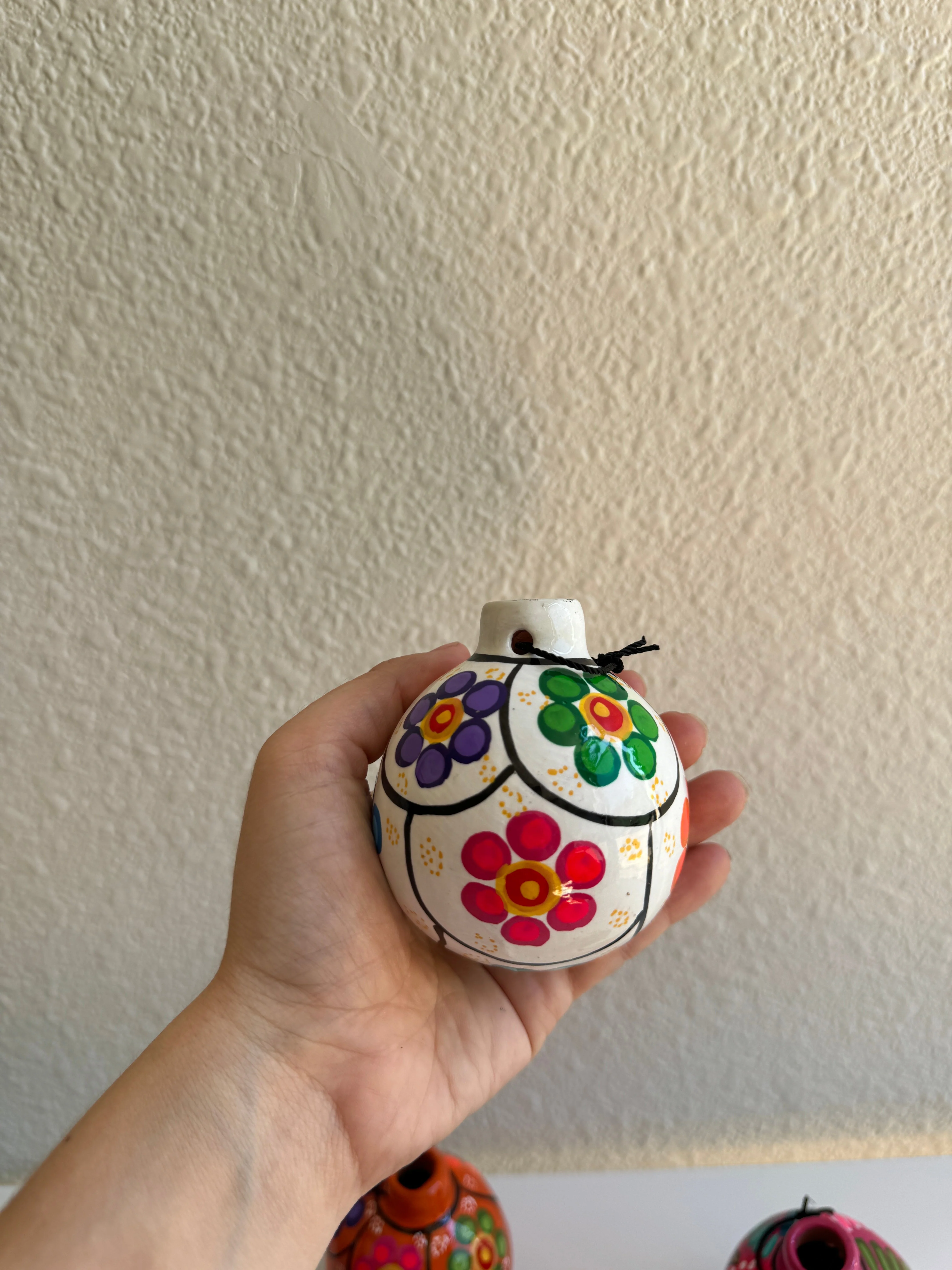 Mexican Ornaments, Hand Painted, Christmas colorful - Image 5