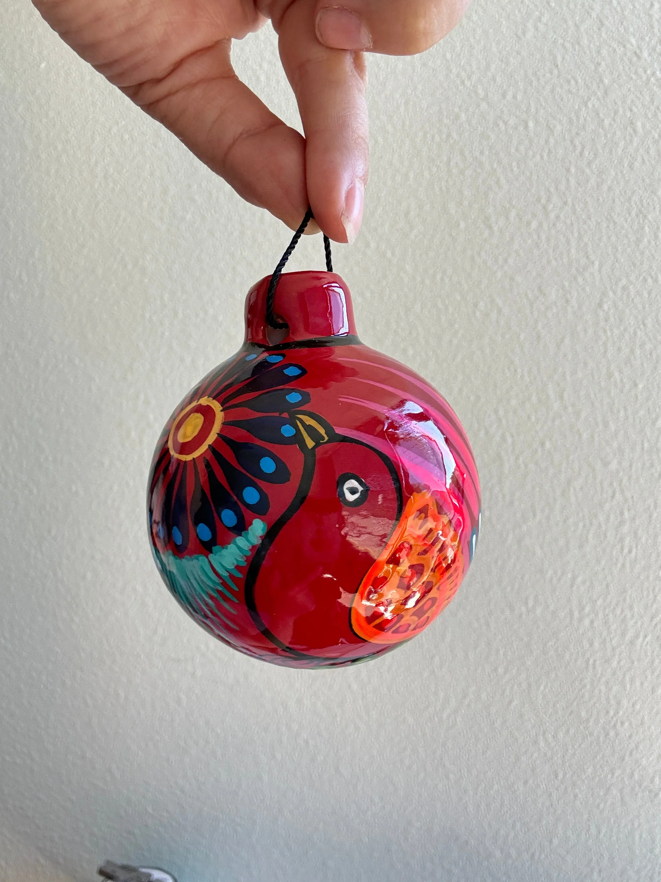 Mexican Ornaments, Hand Painted, Christmas colorful - Image 8