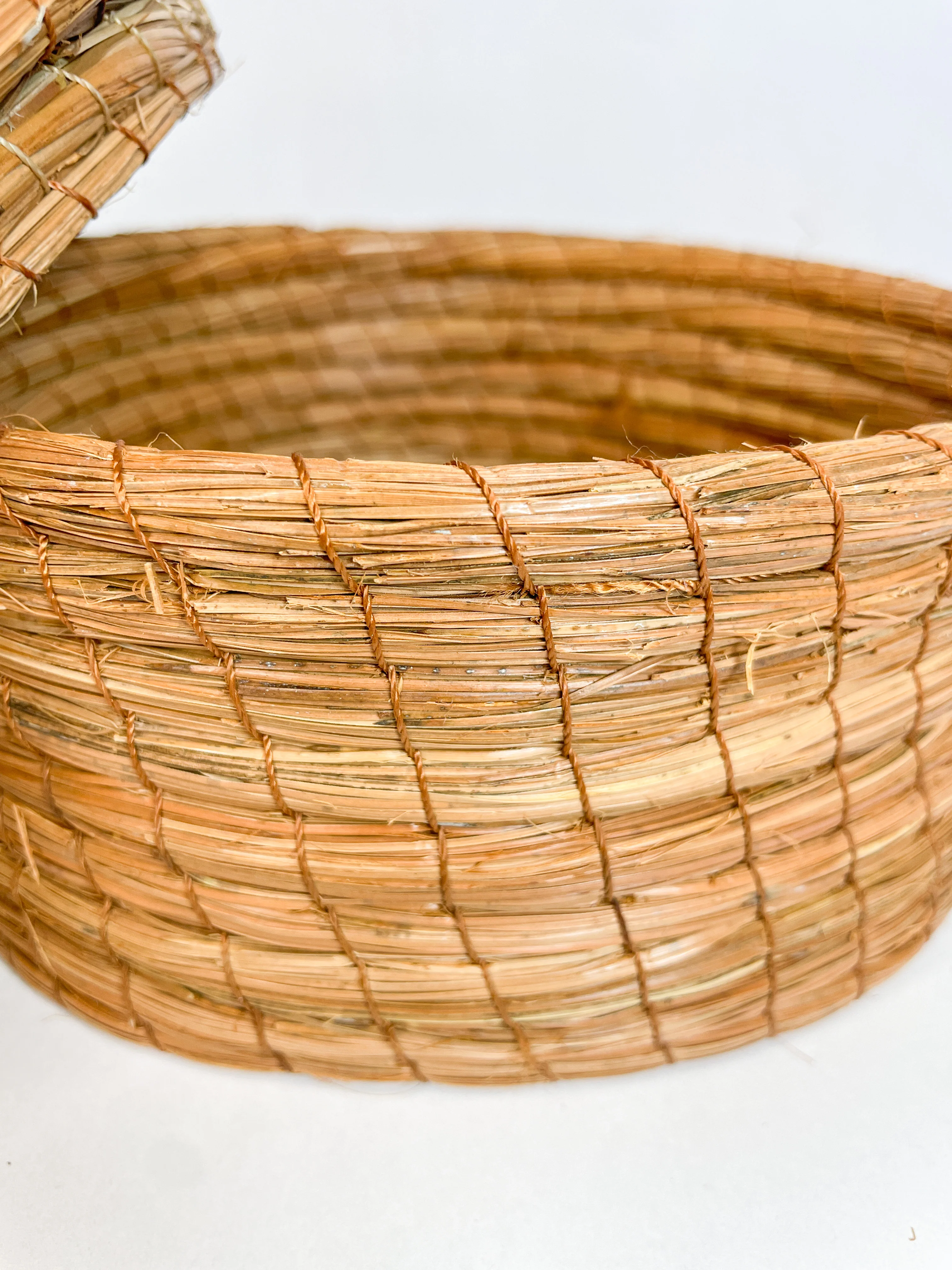 Mexican Pine Noodle Tortilla Warmer Handmade Rustic Tortillero - Image 4