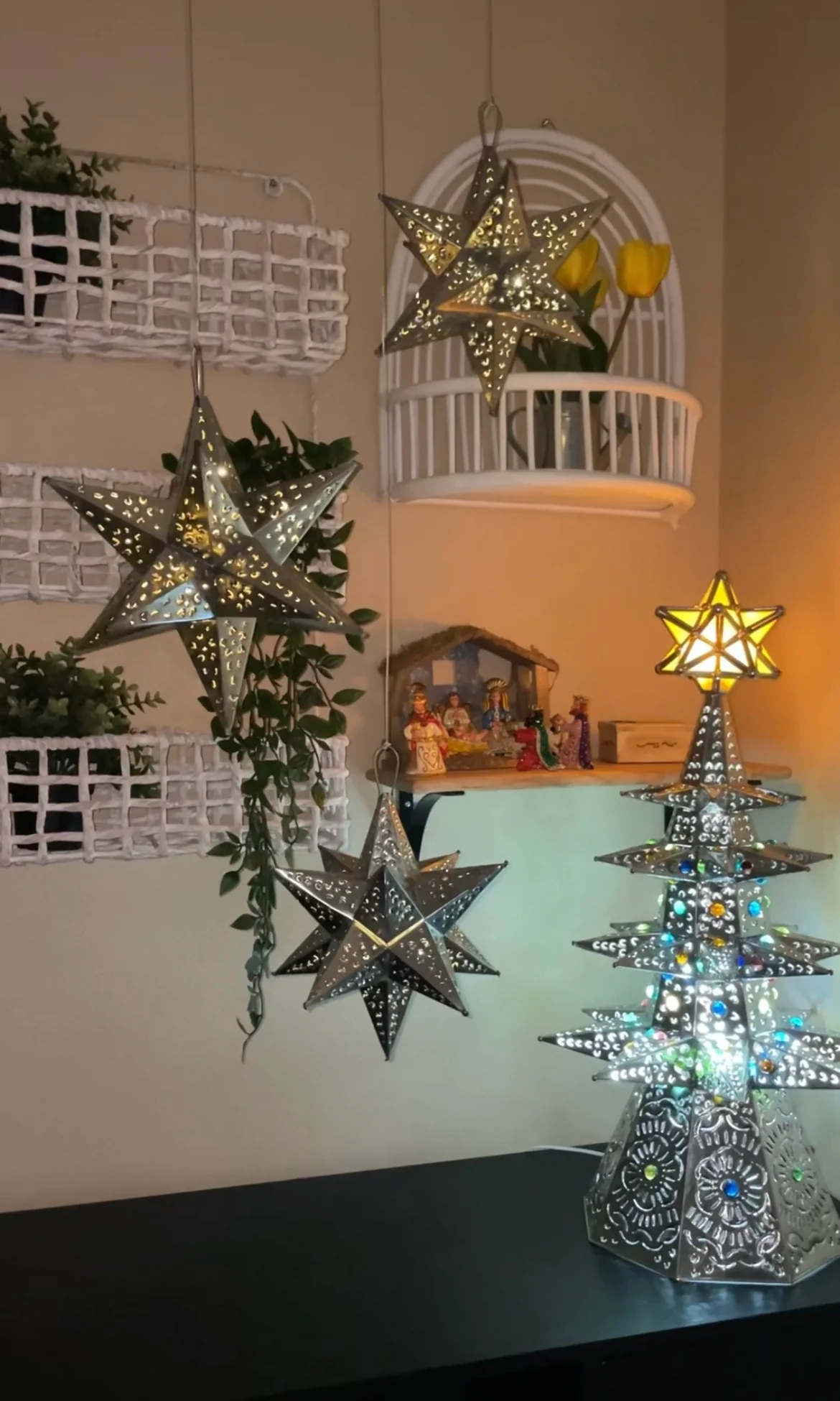 Mexican Tin Stars Estrellas Tin Star Light - Image 4
